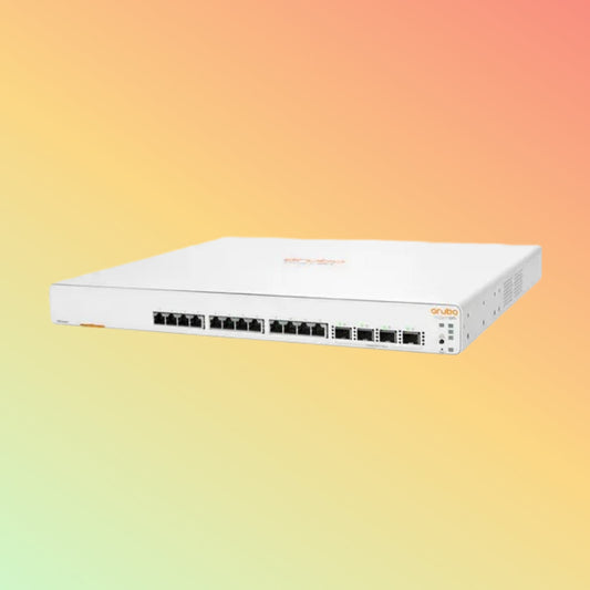 एचपीई अरूबा इंस्टेंट ऑन 1960 (जेएल805ए) स्विच - 12 x 10 जीबीई आरजे45, 4 x एसएफपी+ 10 जीबीई वान