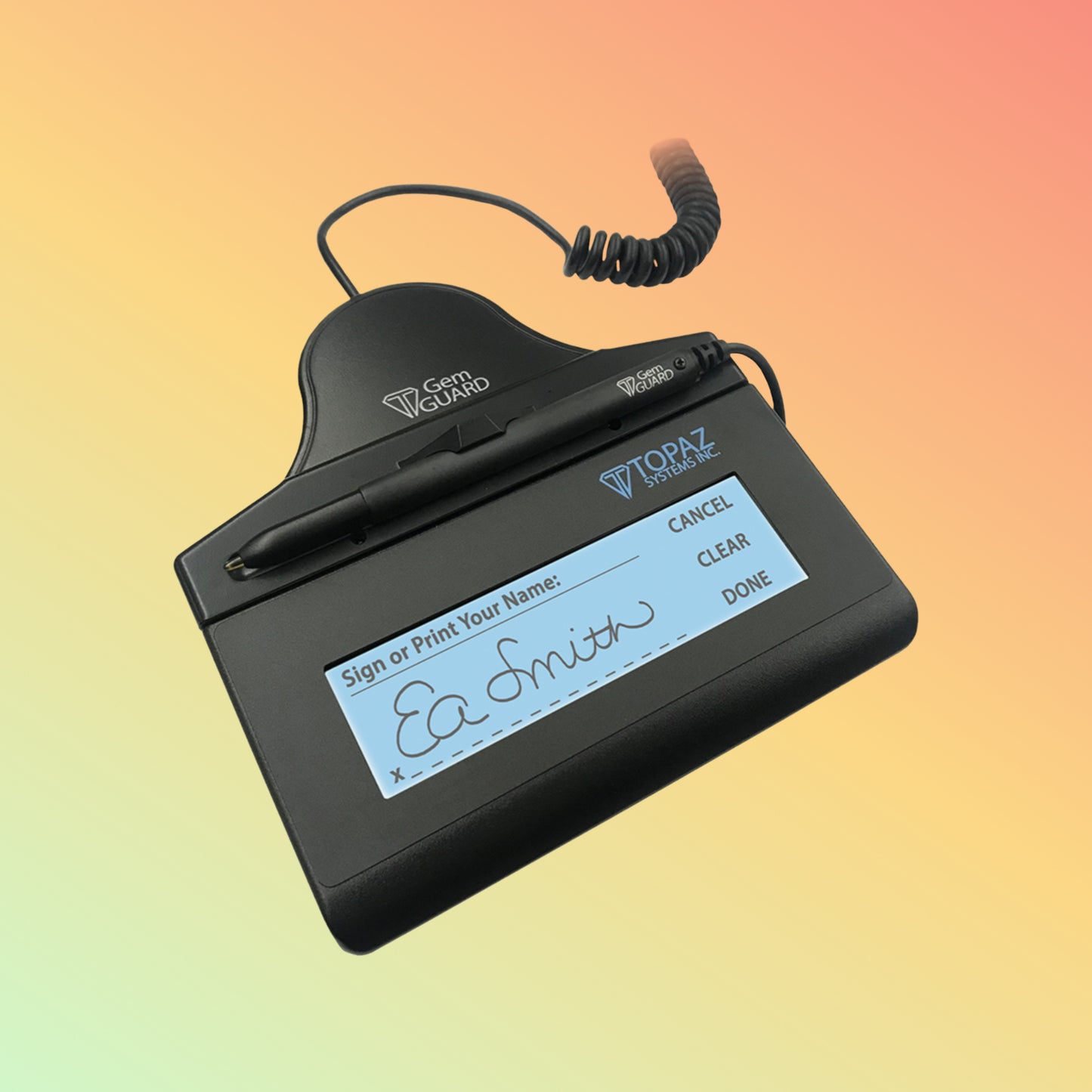 “Topaz T-LBK460 compact design for efficient workflow”