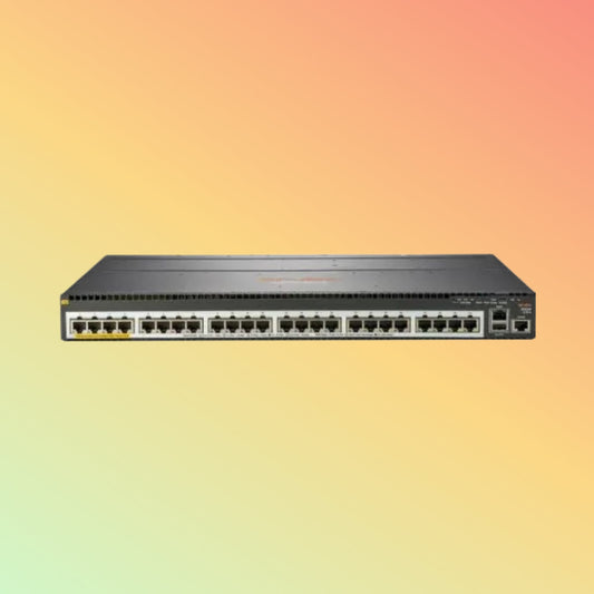 HPE अरूबा 2930M (JL324A) स्विच - 24 x 5 GbE PoE+ पोर्ट RJ45, 1 x RJ45 OOBM, 1 x USB-A