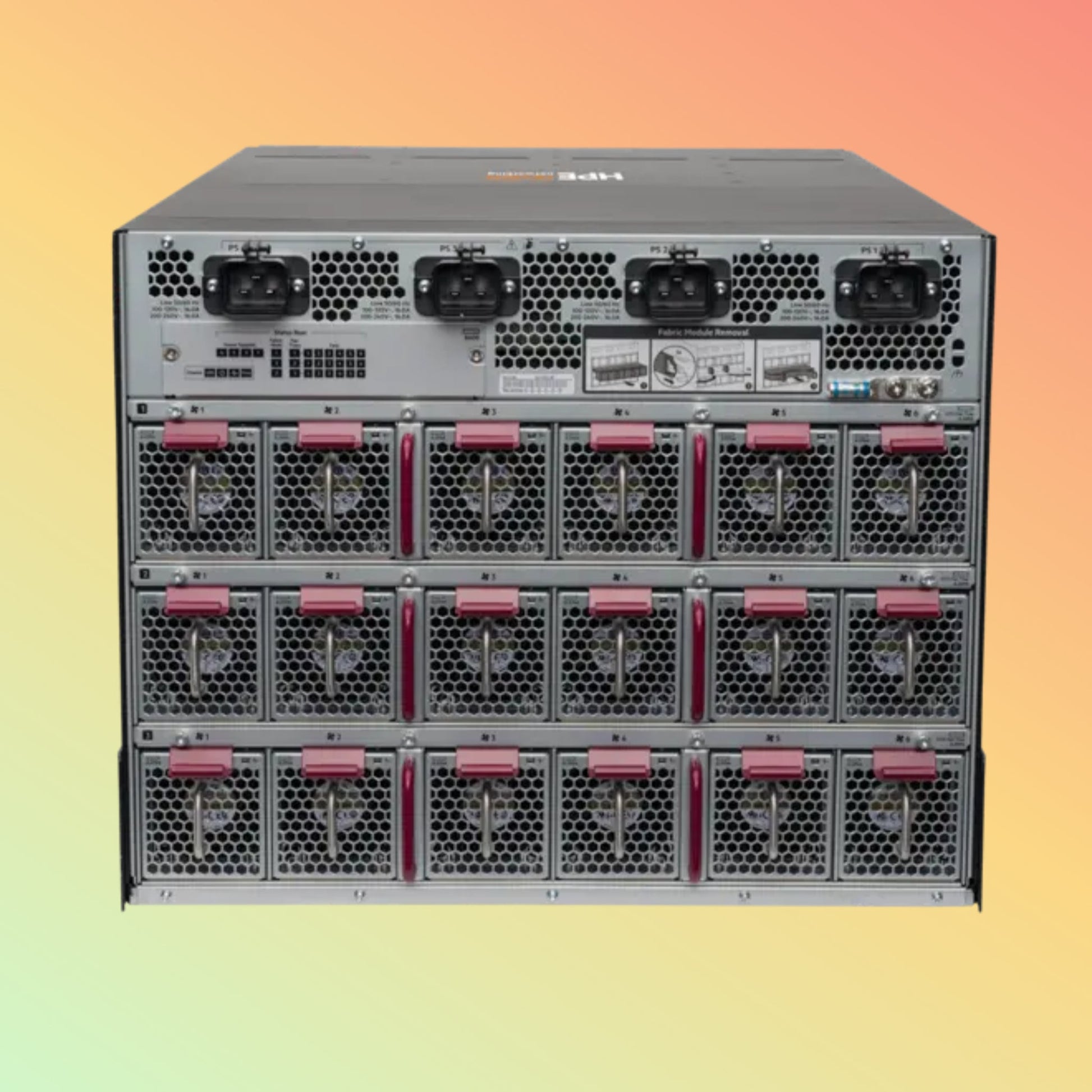 एचपीई अरूबा 8400X (JL367A) स्विच - 19.2 टीबीपीएस स्विचिंग बैंडविड्थ, 8.6 बीपीएस थ्रूपुट