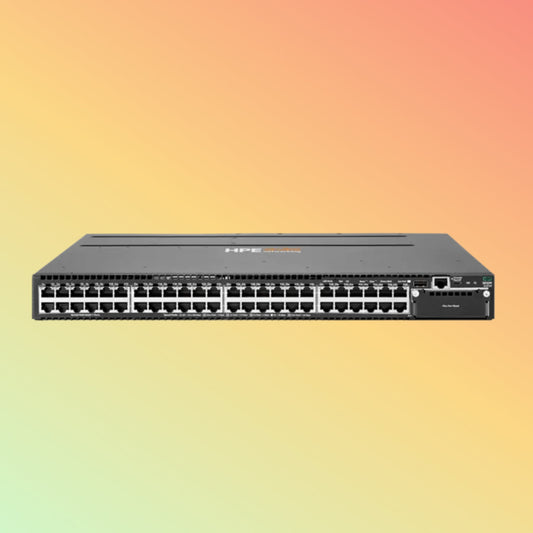 PE अरूबा 3810M (JL072A) स्विच - 48 x गीगाबिट ईथरनेट पोर्ट RJ45, 4 x SFP+ या 2 40GbE पोर्ट