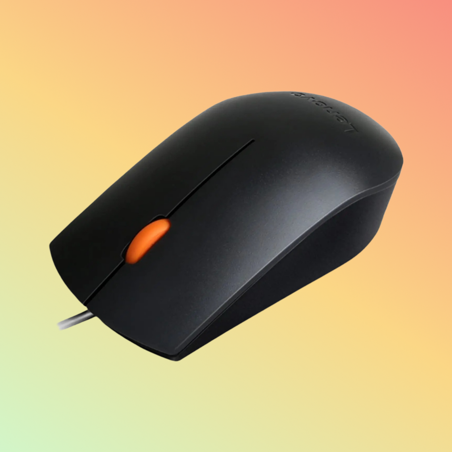 LENOVO 300 Wired Mouse - Optical sensor, 1600 DPI, 3 Button