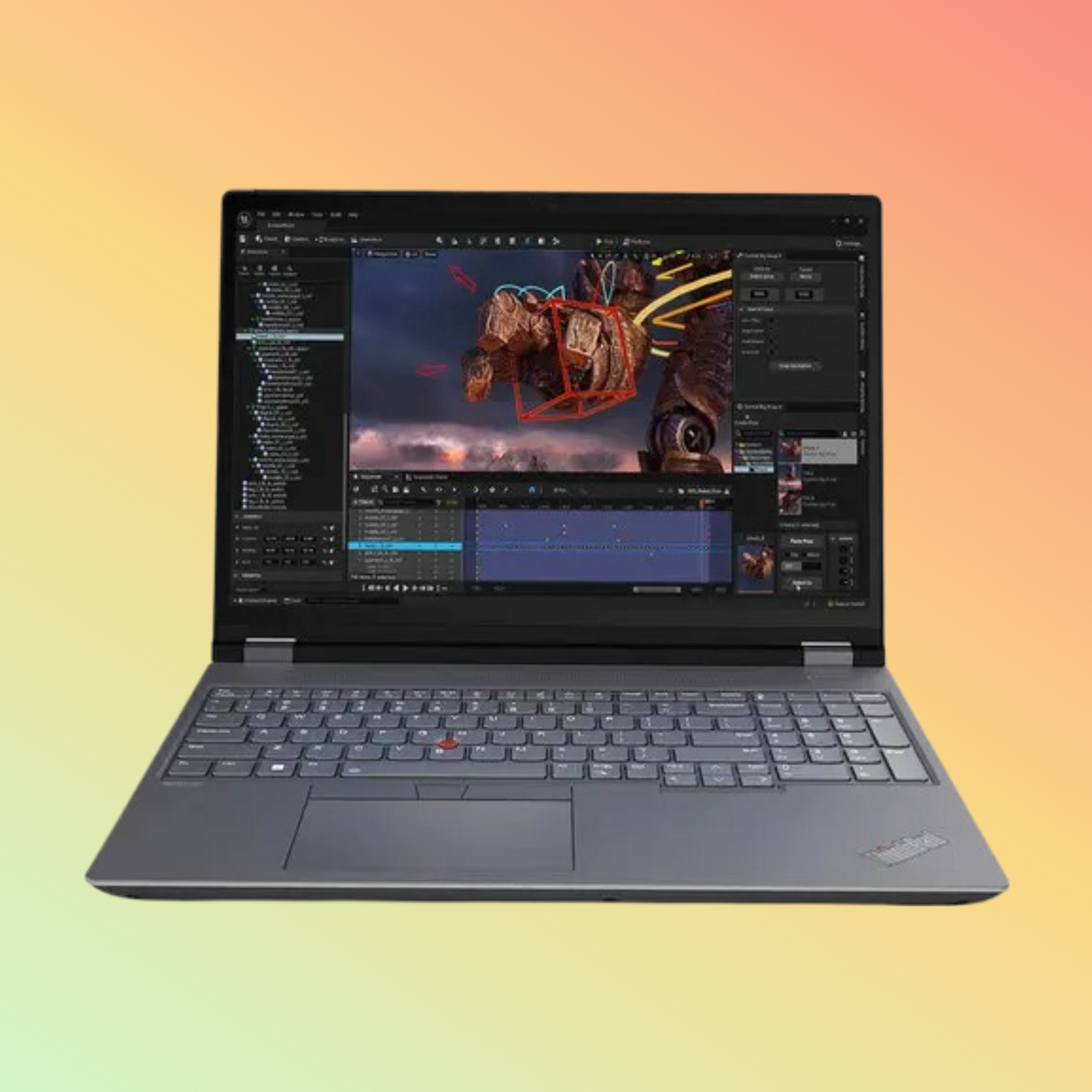 लेनोवो थिंकपैड P16 जनरेशन 1 लैपटॉप - 12वीं जनरेशन i9-12900HX, 32GB, 1TB SSD, NVIDIA RTX A1000 4GB, 16" WQUXGA