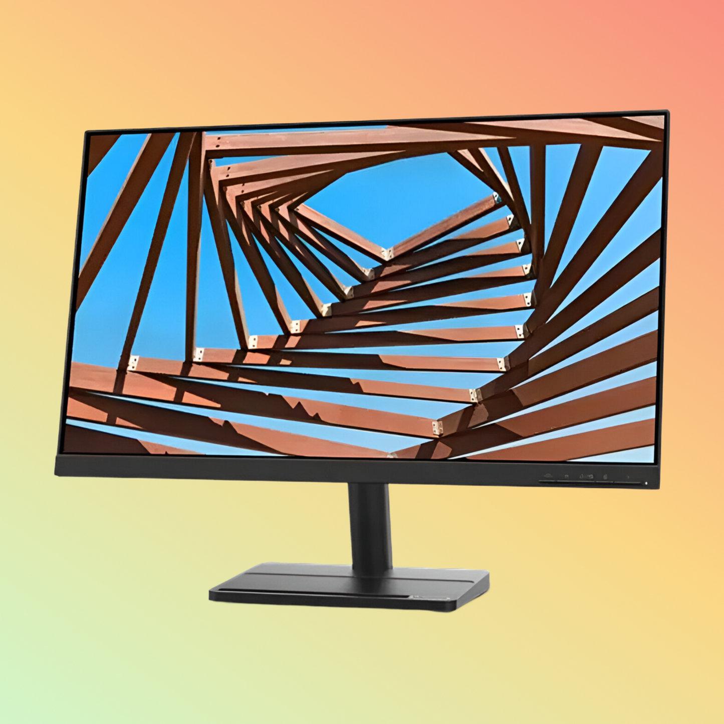 LENOVO L27E-30 Monitor - 27" FHD (1920 x 1080), Tilt Stand, IPS, HDMI, D-Sub, 250 nits, 75 Hz