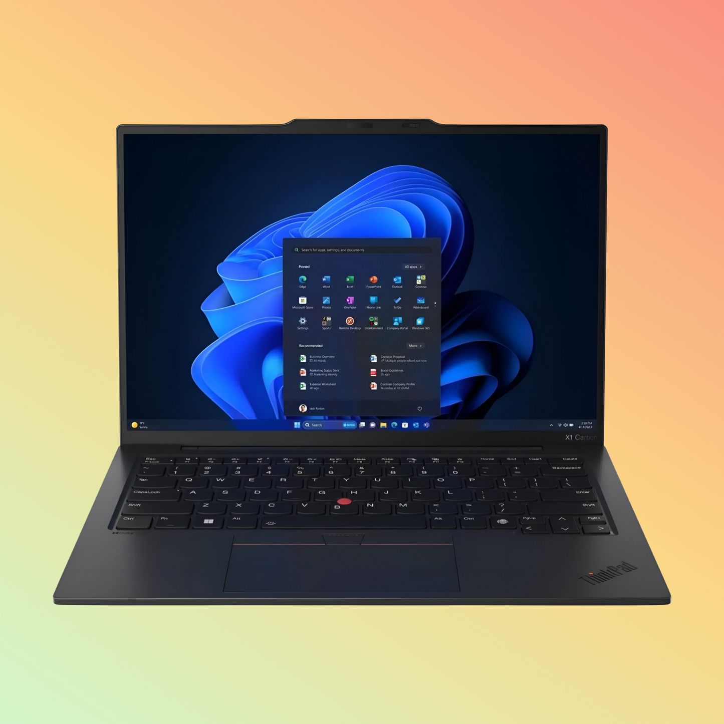 LENOVO THINKPAD X1 CARBON GEN 12 (2024) Laptop - Series 1 Ultra 7-165U vPro, 32GB, 1TB SSD, 14" WUXGA Touch