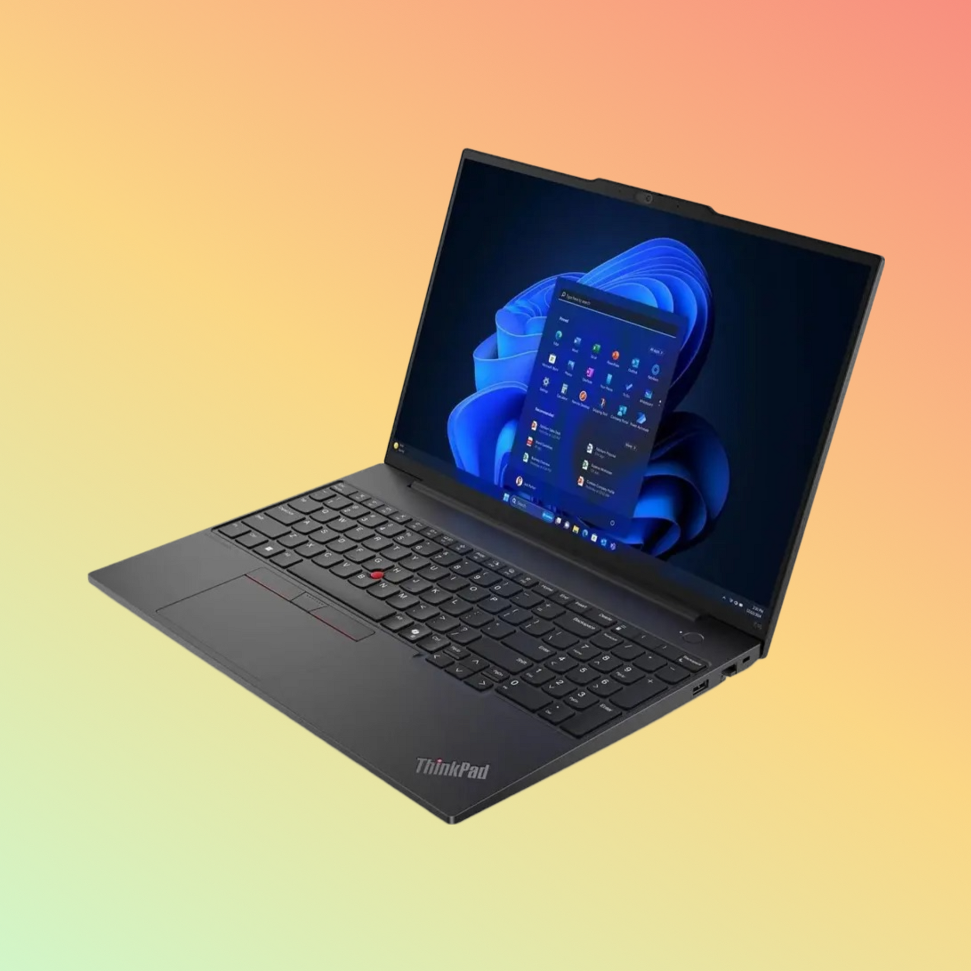 LENOVO THINKPAD E16 Gen 1 Laptop - 13th Gen i5-1335U, 8GB, 512GB SSD, 16" WUXGA (DOS)
