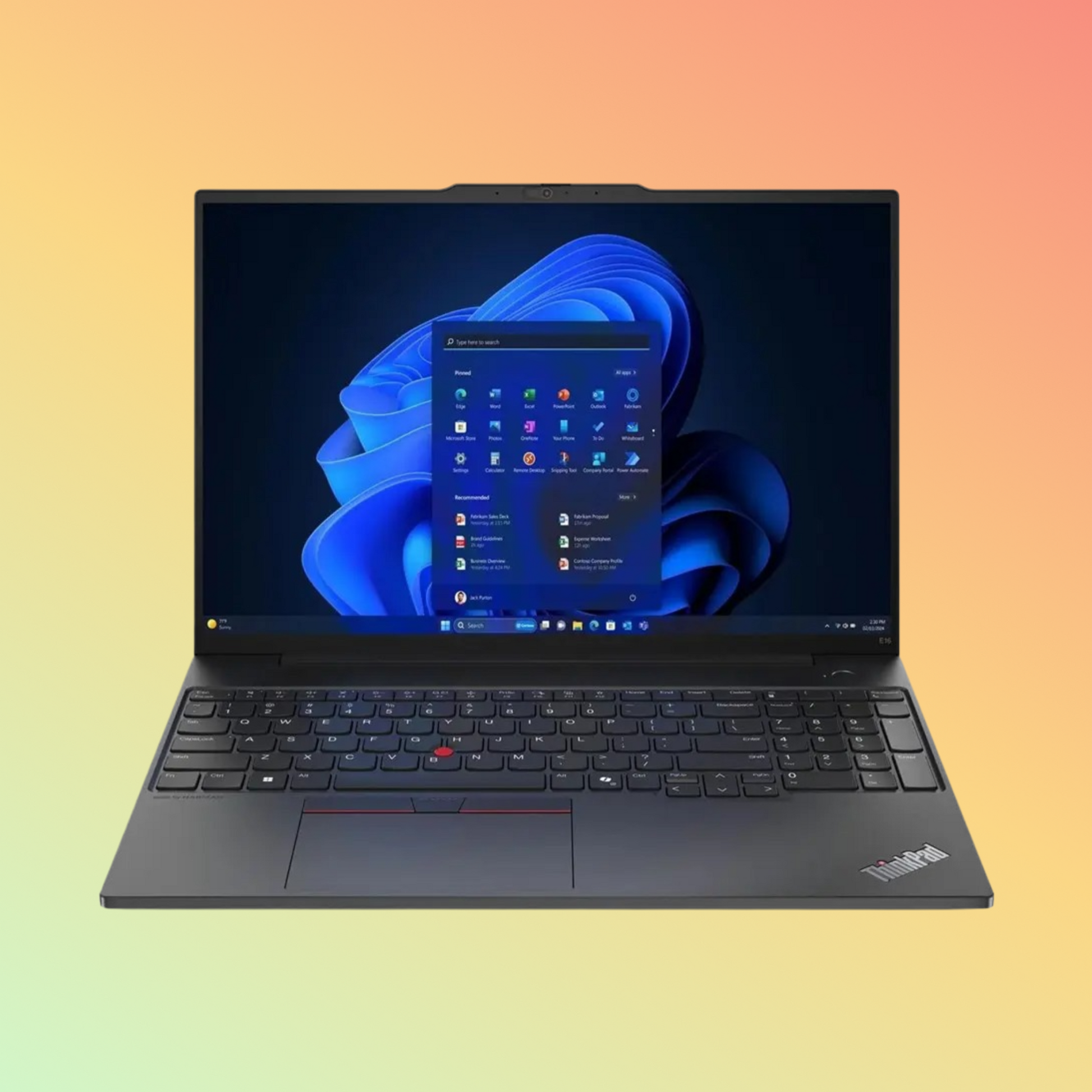 लेनोवो थिंकपैड E14 ​​जेन 6 (2024) लैपटॉप - सीरीज 1 अल्ट्रा 7-155U, 16GB, 512GB SSD, इंटेल आर्क ग्राफिक्स, 14" WUXGA
