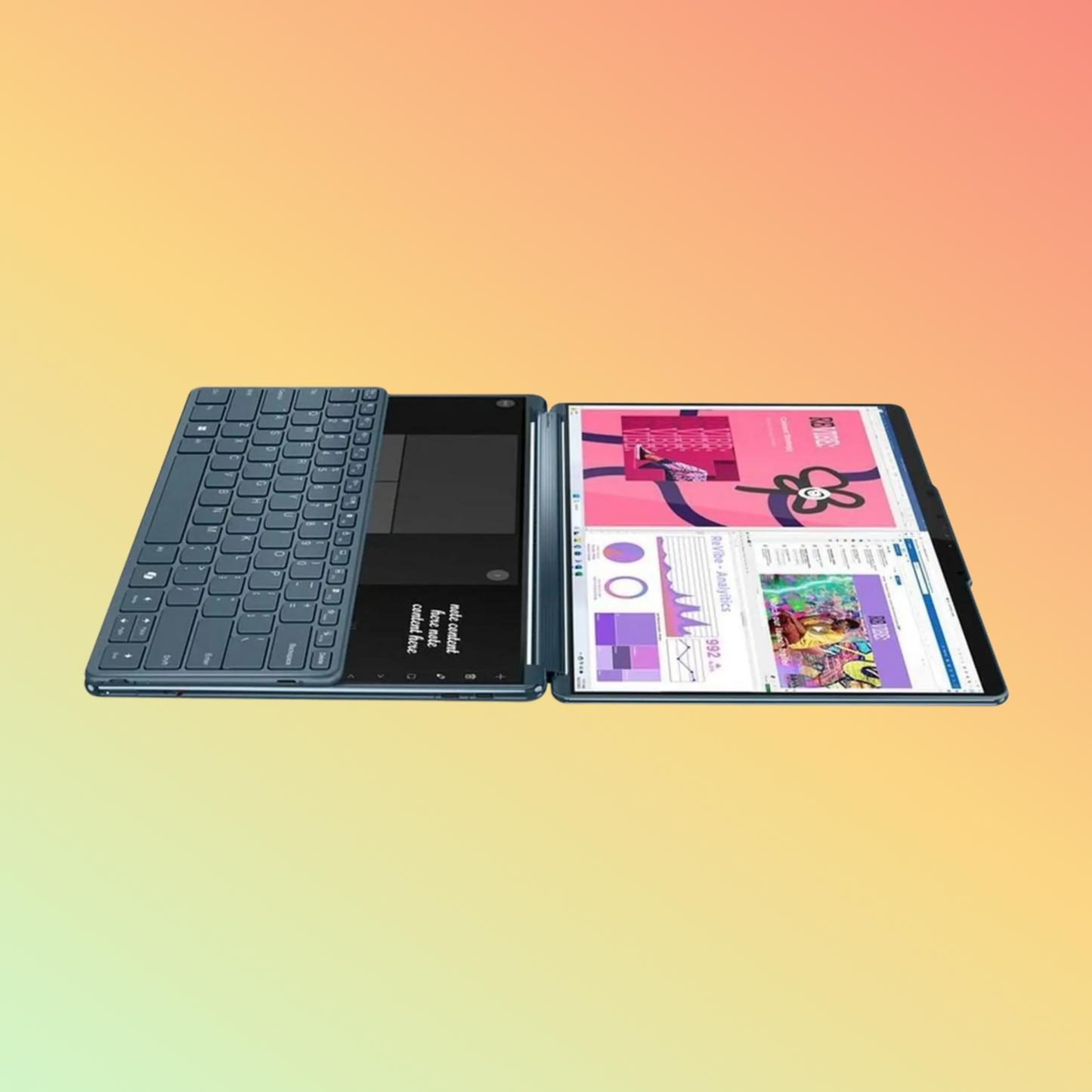 لابتوب لينوفو يوجا بوك 9 13IMU9 (2024) - سلسلة 1 ألترا 7-155U، 16 جيجابايت، 1 تيرابايت SSD، شاشة 13.3 بوصة 2.8K لمس X360