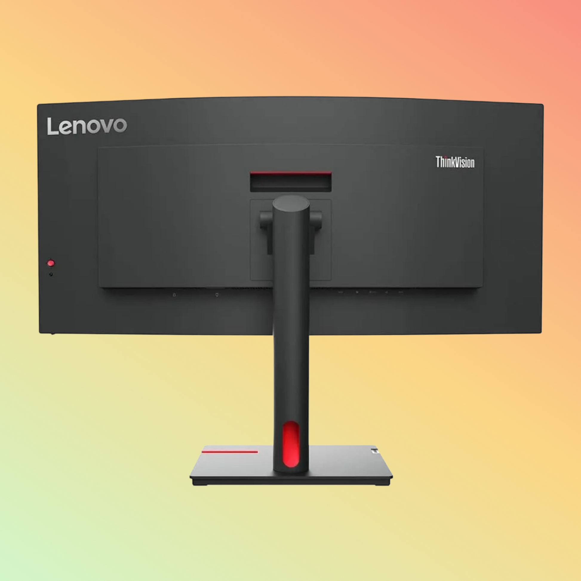 شاشة LENOVO T34W-30 المنحنية - 34 بوصة WQHD (3440 × 1440)، VA، HDMI، DP، 350 شمعة، 60 هرتز