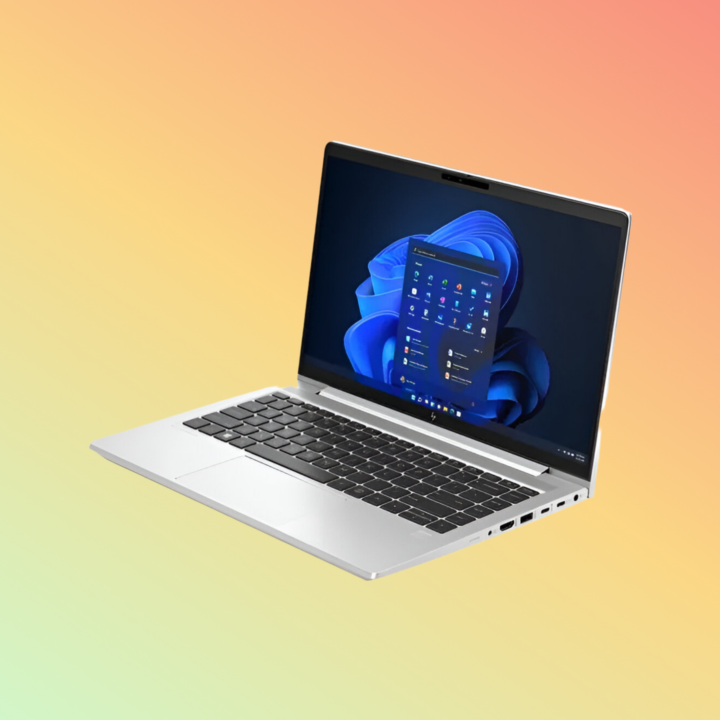 لابتوب HP PROBOOK 450 G10 - معالج i5-1335U من الجيل الثالث، وذاكرة وصول عشوائي (RAM) سعة 8 جيجابايت، وقرص تخزين SSD سعة 256 جيجابايت، وشاشة 15.6 بوصة عالية الدقة (FHD)
