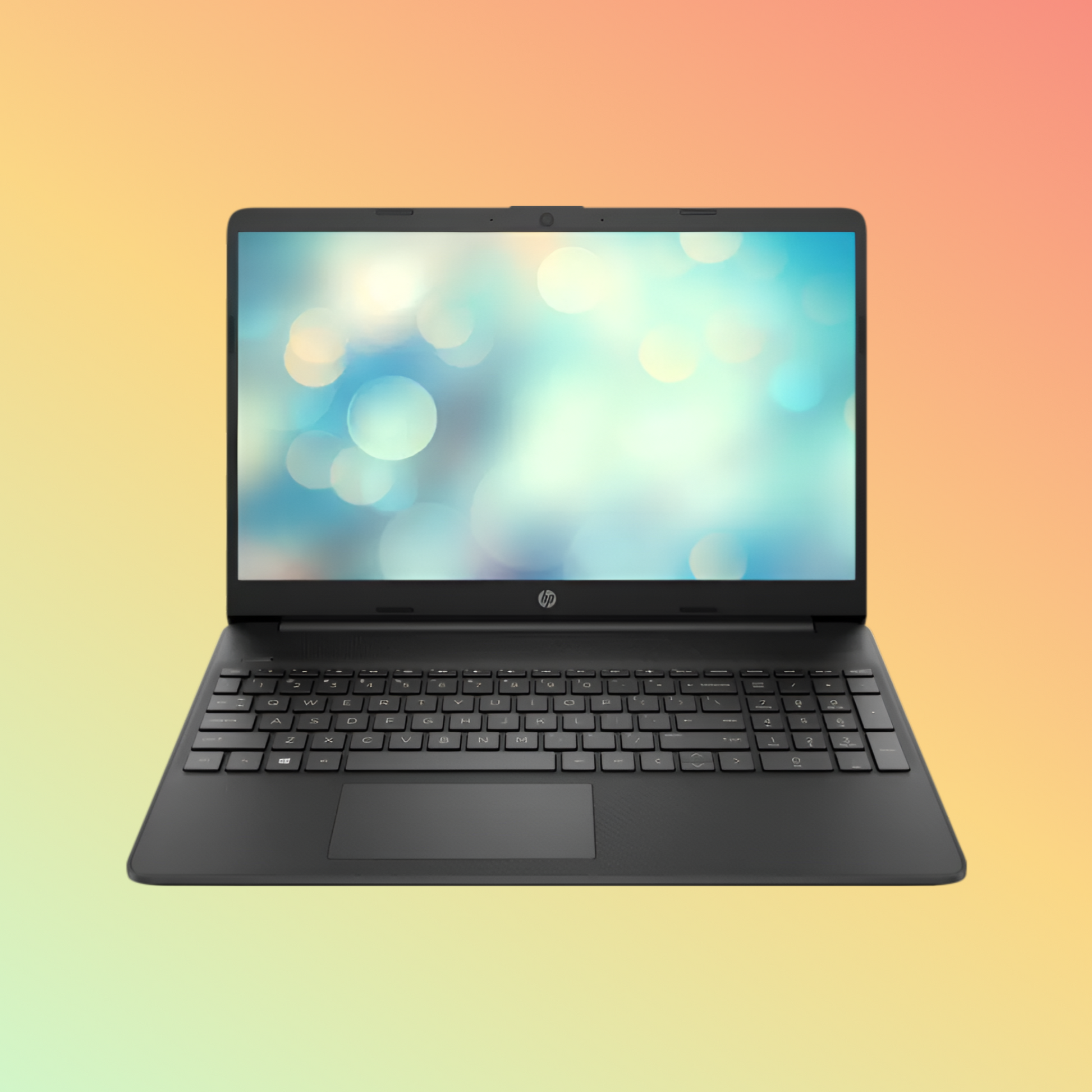 كمبيوتر محمول HP 15S-FQ5009NE - معالج i3-1215U من الجيل الثاني عشر، وذاكرة وصول عشوائي (RAM) سعة 4 جيجابايت، وقرص SSD سعة 512 جيجابايت، وشاشة عالية الدقة مقاس 15.6 بوصة