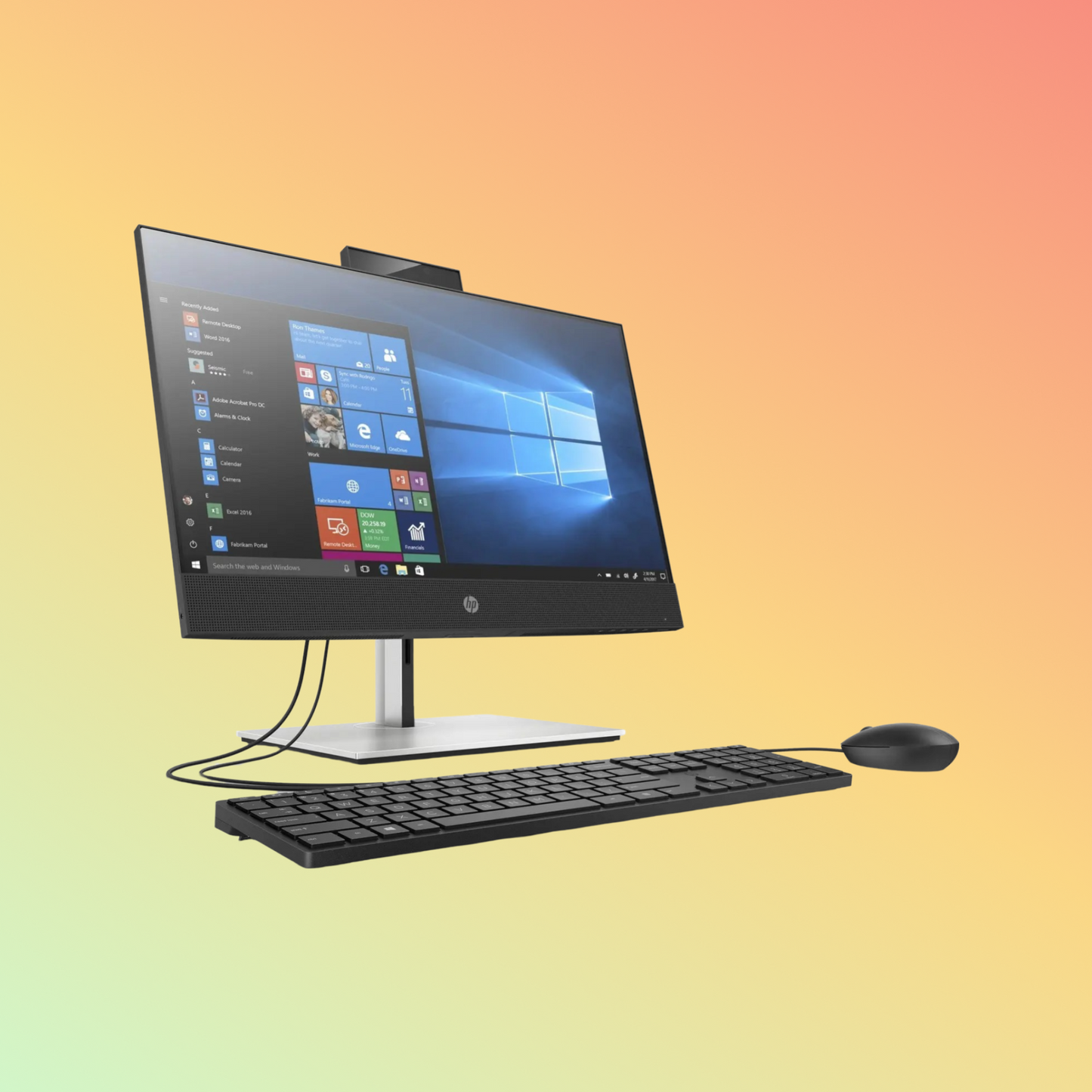 HP ELITEONE 870 G9 (2024) ऑल इन वन - 14वीं पीढ़ी i5-14500 vPro, 16GB, 512GB SSD, 27" QHD मल्टी-टच