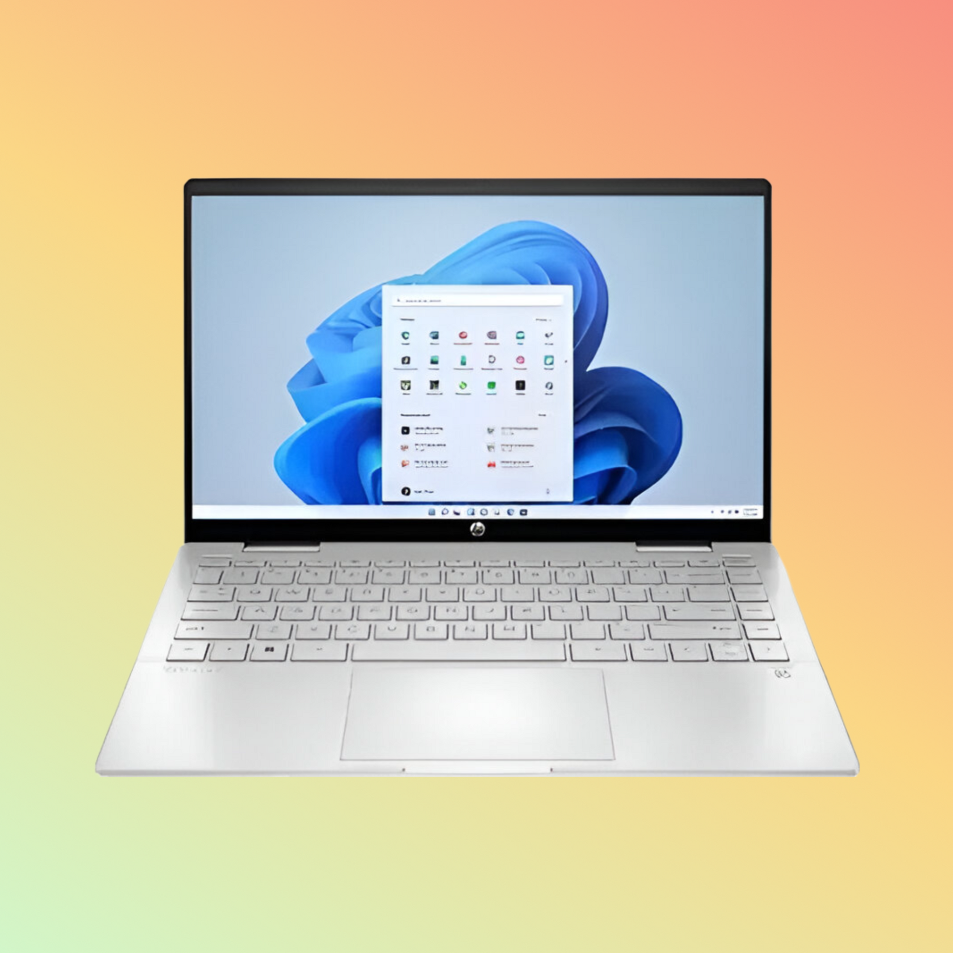 كمبيوتر محمول HP PAVILION 14–DW1010WM - معالج i5-1135G7 من الجيل الحادي عشر، وذاكرة وصول عشوائي (RAM) سعة 8 جيجابايت، ومحرك أقراص SSD سعة 256 جيجابايت، وشاشة لمس X360 فائقة الدقة مقاس 14 بوصة، وخاصية بصمة الإصبع