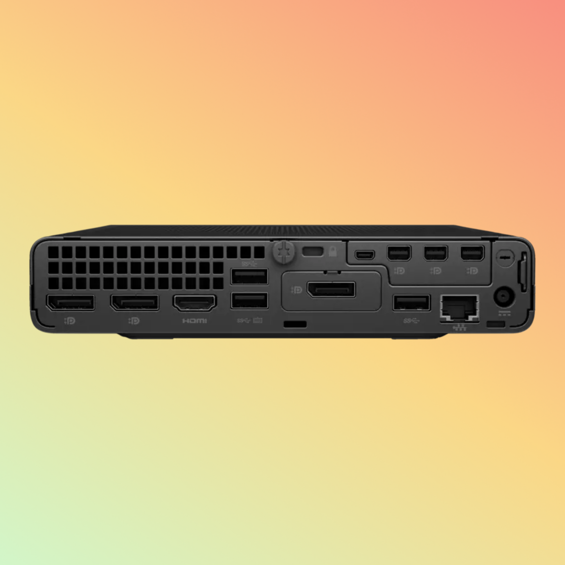 كمبيوتر مكتبي HP PRO MINI 400 G9 - معالج i7-13700T من الجيل الثالث، سعة 8 جيجابايت، وقرص SSD سعة 512 جيجابايت