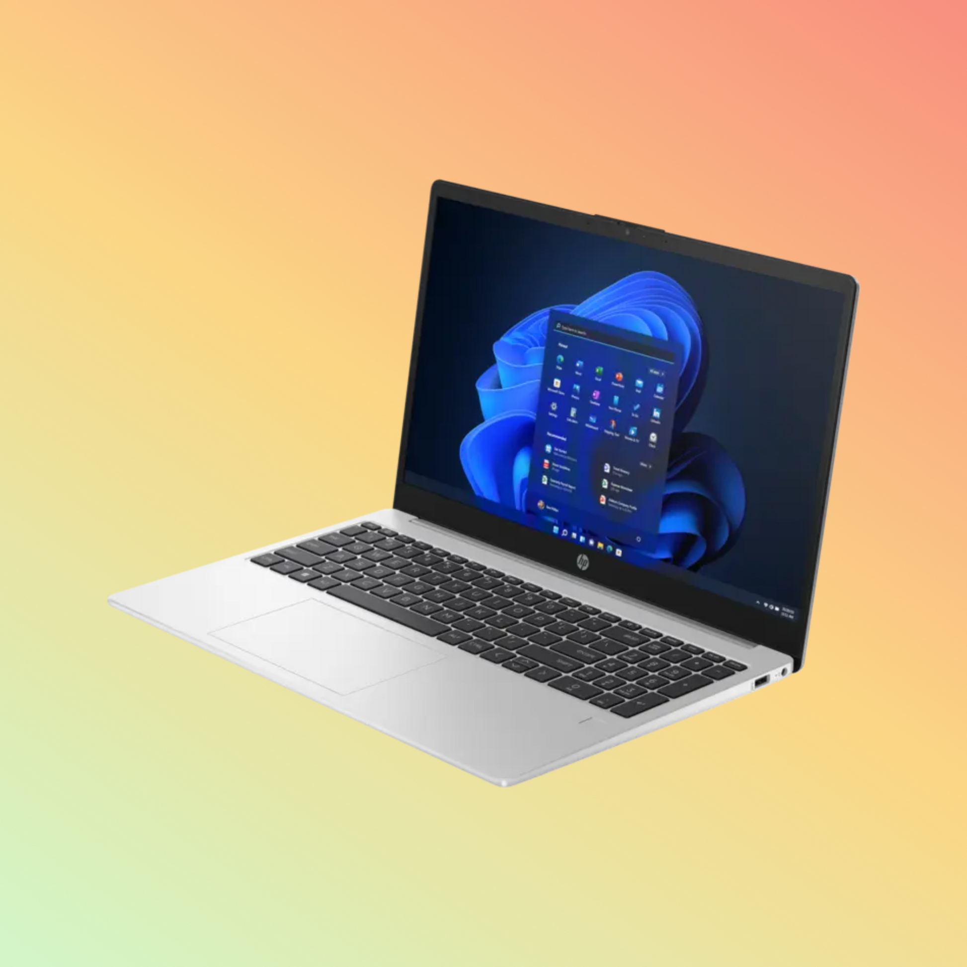 لابتوب HP 250 G10 - معالج i7-1355U من الجيل الثالث، سعة تخزين 16 جيجابايت، قرص SSD سعة 512 جيجابايت، شاشة 15.6 بوصة عالية الدقة