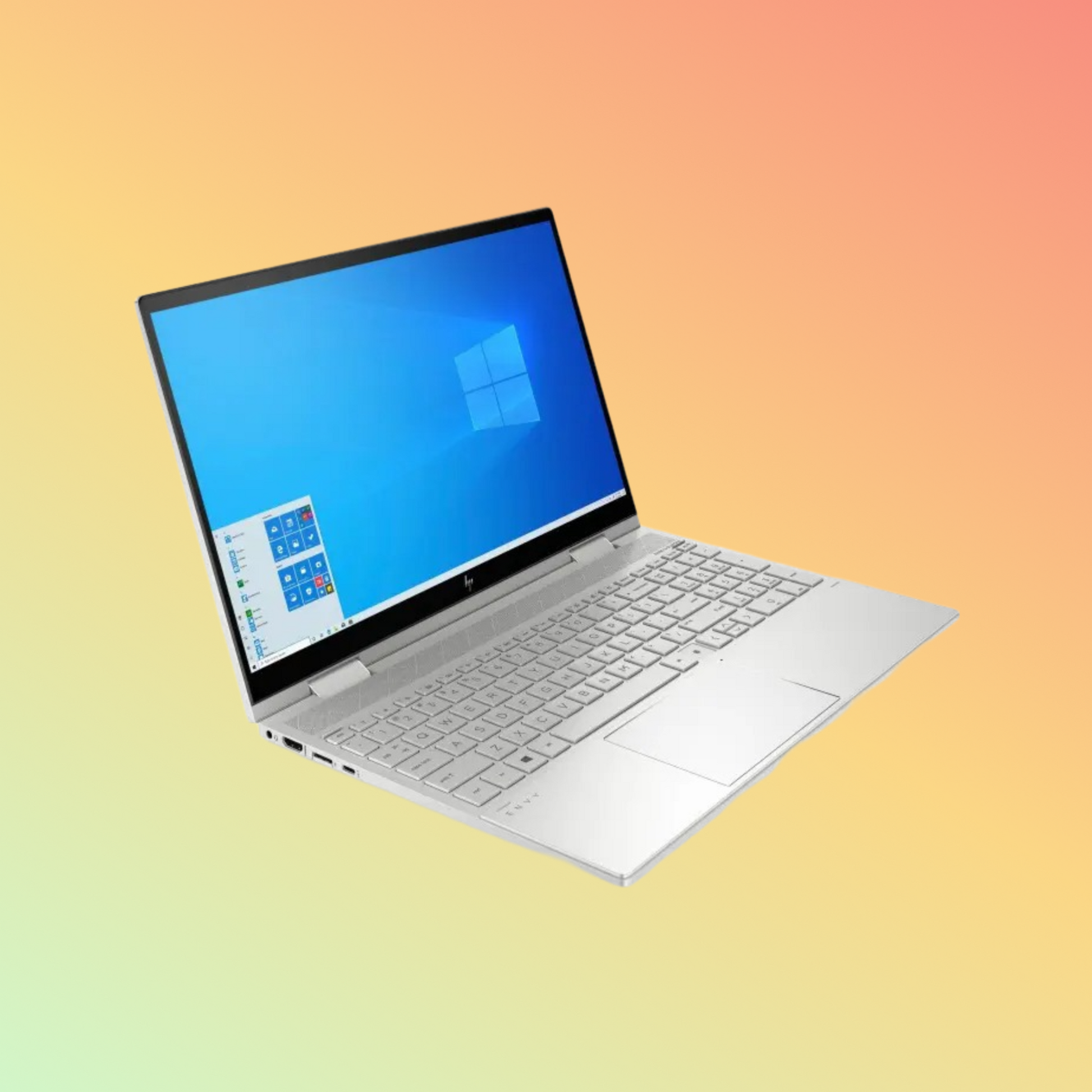 لابتوب HP ENVY 15M-ES1023DX - معالج i7 1195G7، وذاكرة وصول عشوائي (RAM) سعة 16 جيجابايت، ومحرك أقراص SSD سعة 512 جيجابايت، وشاشة لمس FHD X360 مقاس 15.6 بوصة