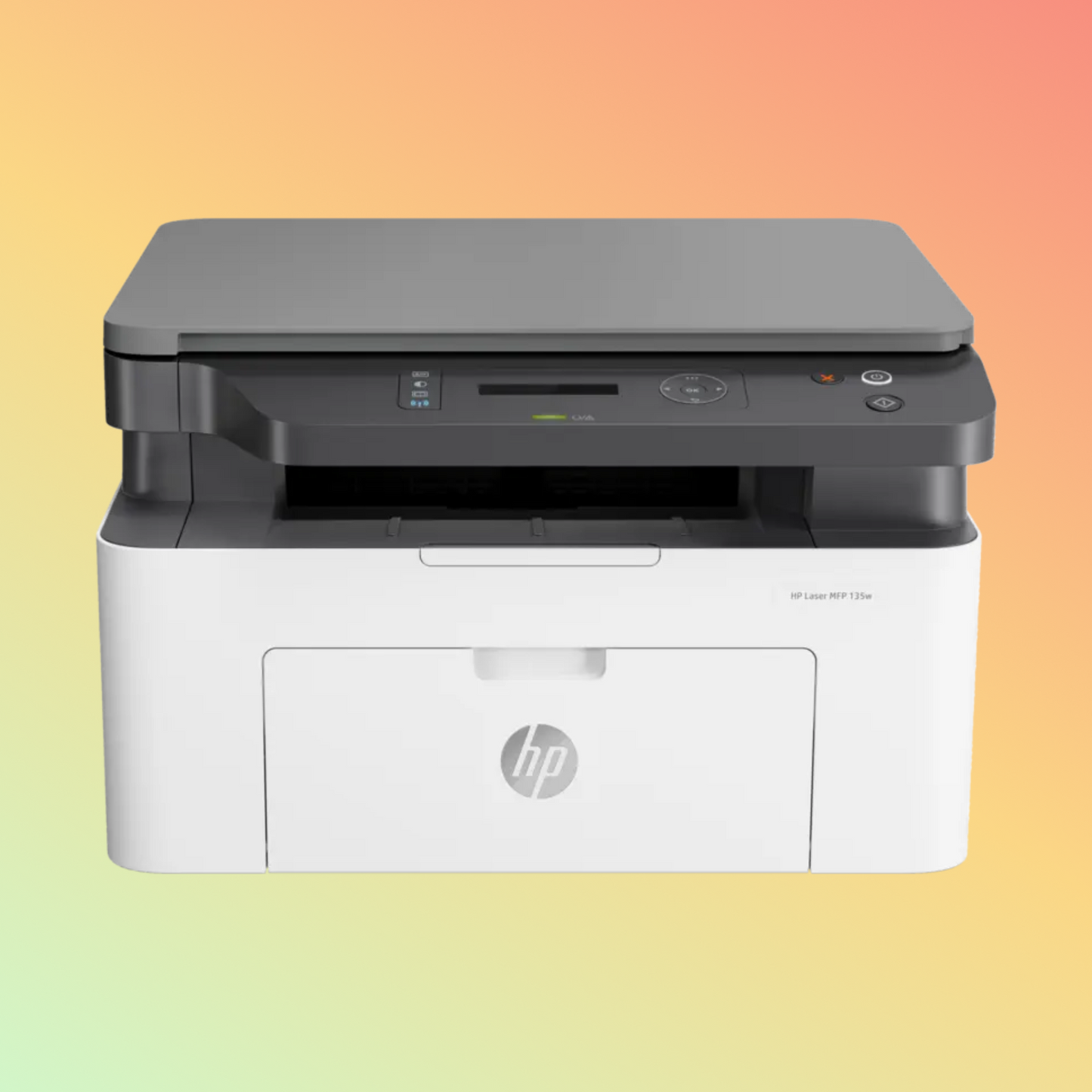 HP Laser MFP 135W Printer - Wireless, A4, Print Copy Scan, 20 ppm, 1200 x 1200 dpi Resolution, 10,000 Pages Duty Cycle