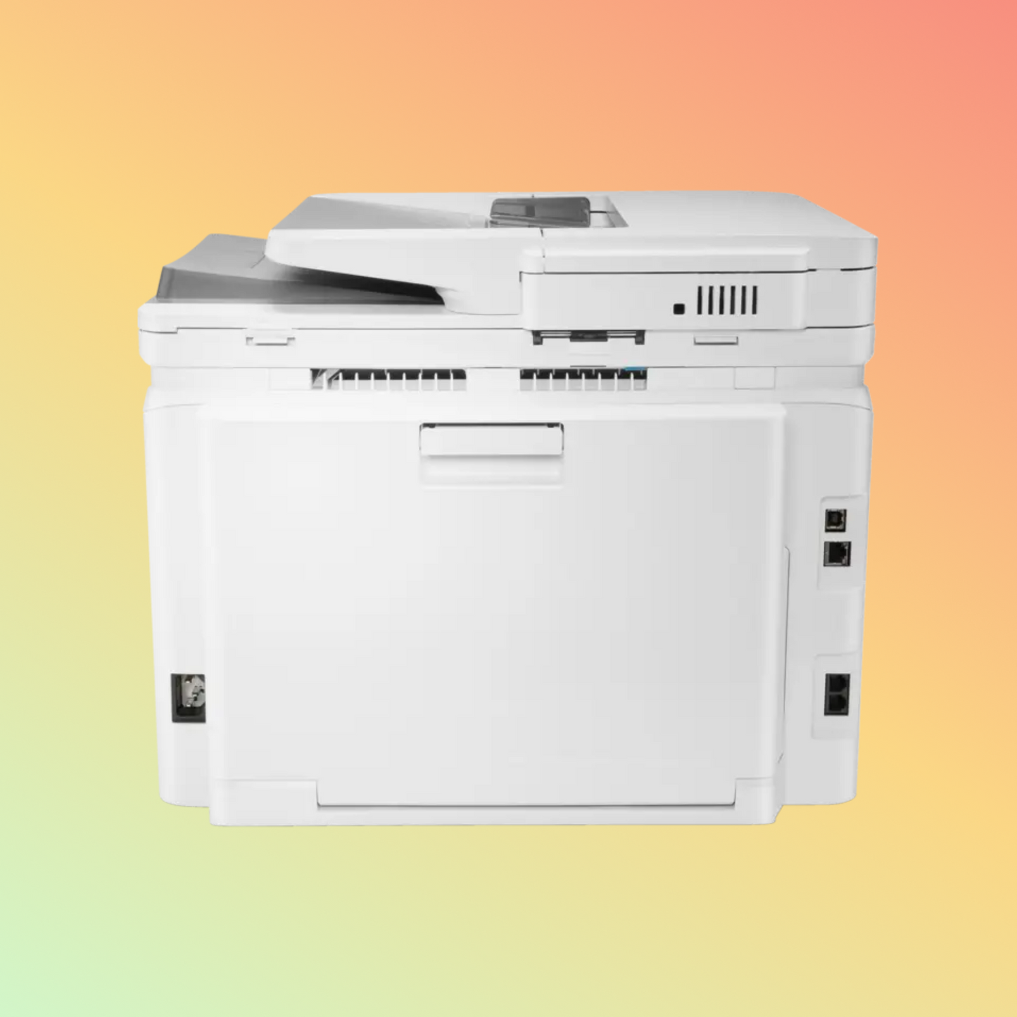 HP LaserJet Pro MFP M283FDN प्रिंटर - वायरलेस, A4, प्रिंट कॉपी स्कैन फ़ैक्स, 21 ppm, 600 x 600 dpi रिज़ॉल्यूशन, 40,000 पेज ड्यूटी साइकिल, काला और रंगीन