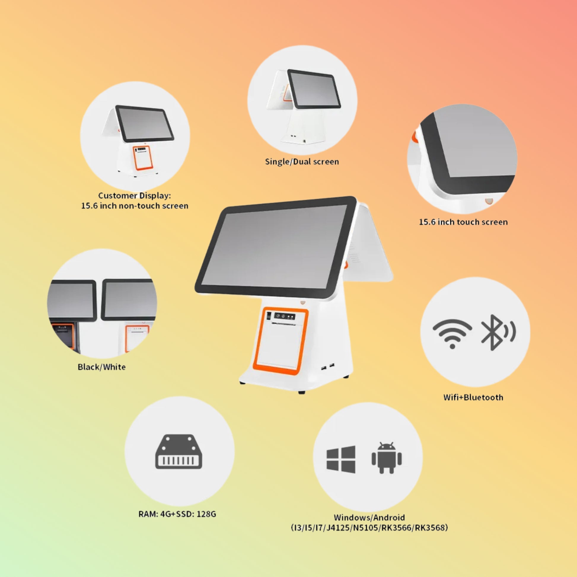 "NEO RS95A sleek design for modern business environments."