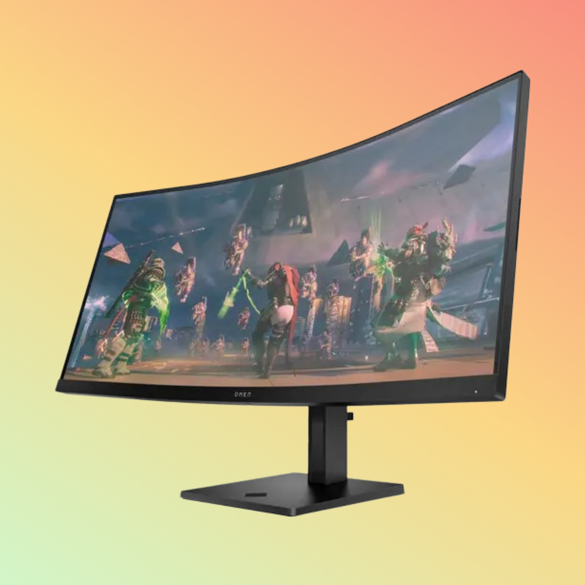 HP OMEN 34C Gaming Curved Monitor - 34" WQHD (3440 x 1440), VA, HDMI, DP, 400 nits, 165 Hz