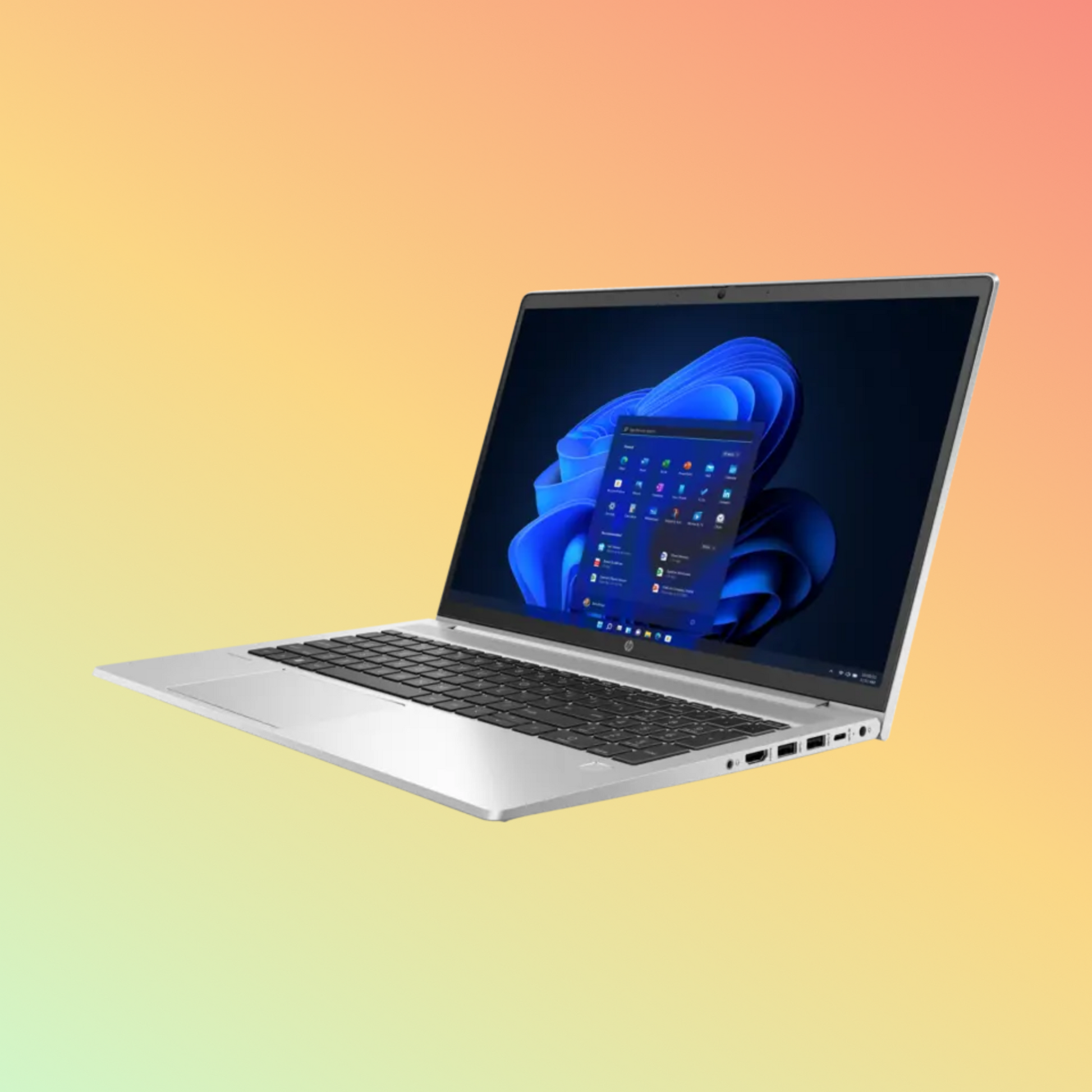لابتوب HP PROBOOK 450 G9 - معالج i5-1235U من الجيل الثاني عشر، وذاكرة وصول عشوائي (RAM) سعة 8 جيجابايت، وقرص تخزين SSD سعة 512 جيجابايت، وشاشة 15.6 بوصة عالية الدقة (FHD)