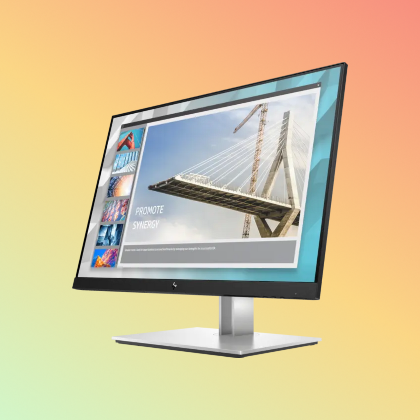 شاشة HP E24I G4 - 24 بوصة WUXGA (1920 × 1200)، IPS، HDMI، DP، VGA، 250 شمعة، 75 هرتز