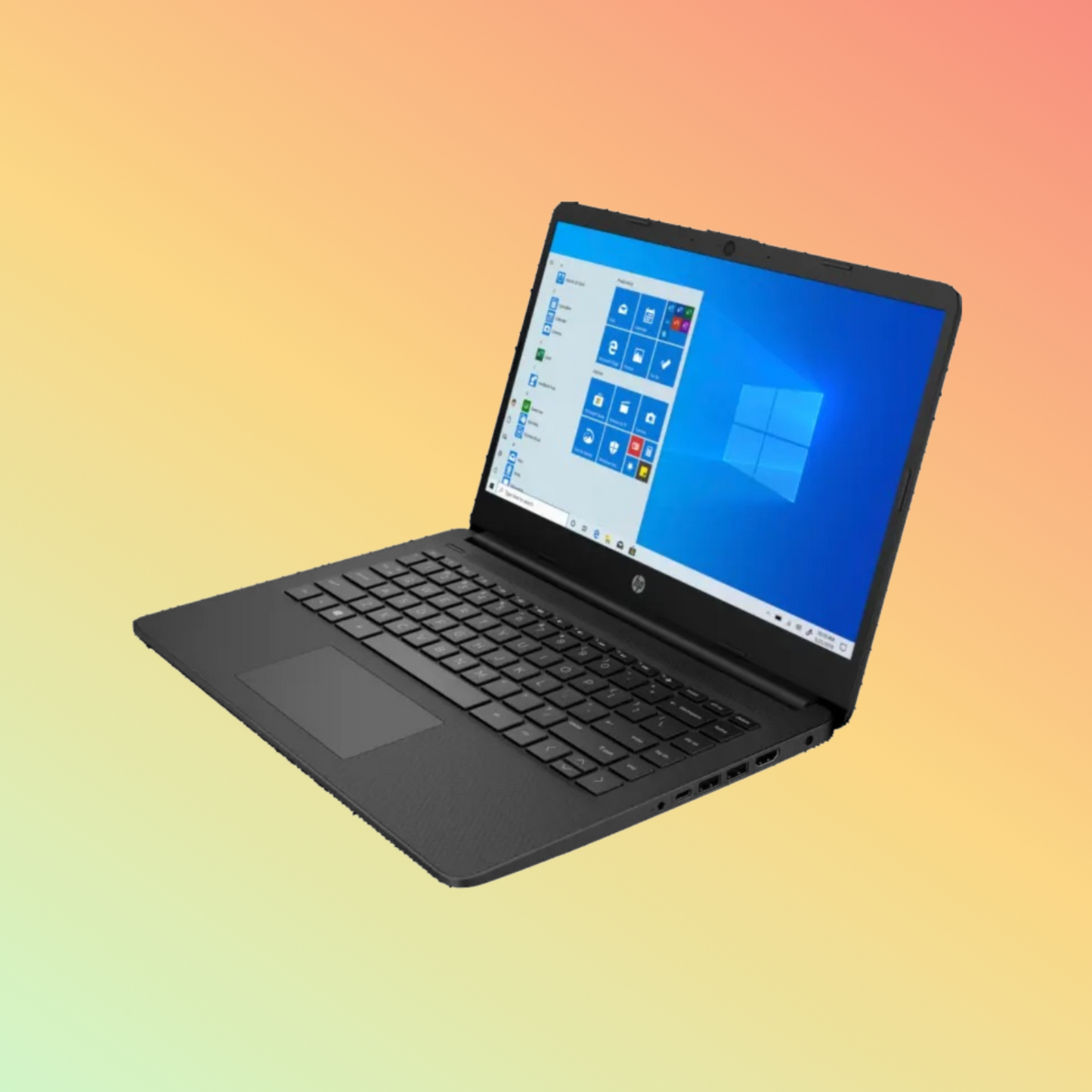 كمبيوتر محمول HP 14T-DQ200 - معالج i7-1165G7 من الجيل العاشر، وذاكرة وصول عشوائي (RAM) سعة 8 جيجابايت، وقرص SSD سعة 512 جيجابايت، وشاشة عالية الدقة مقاس 14 بوصة