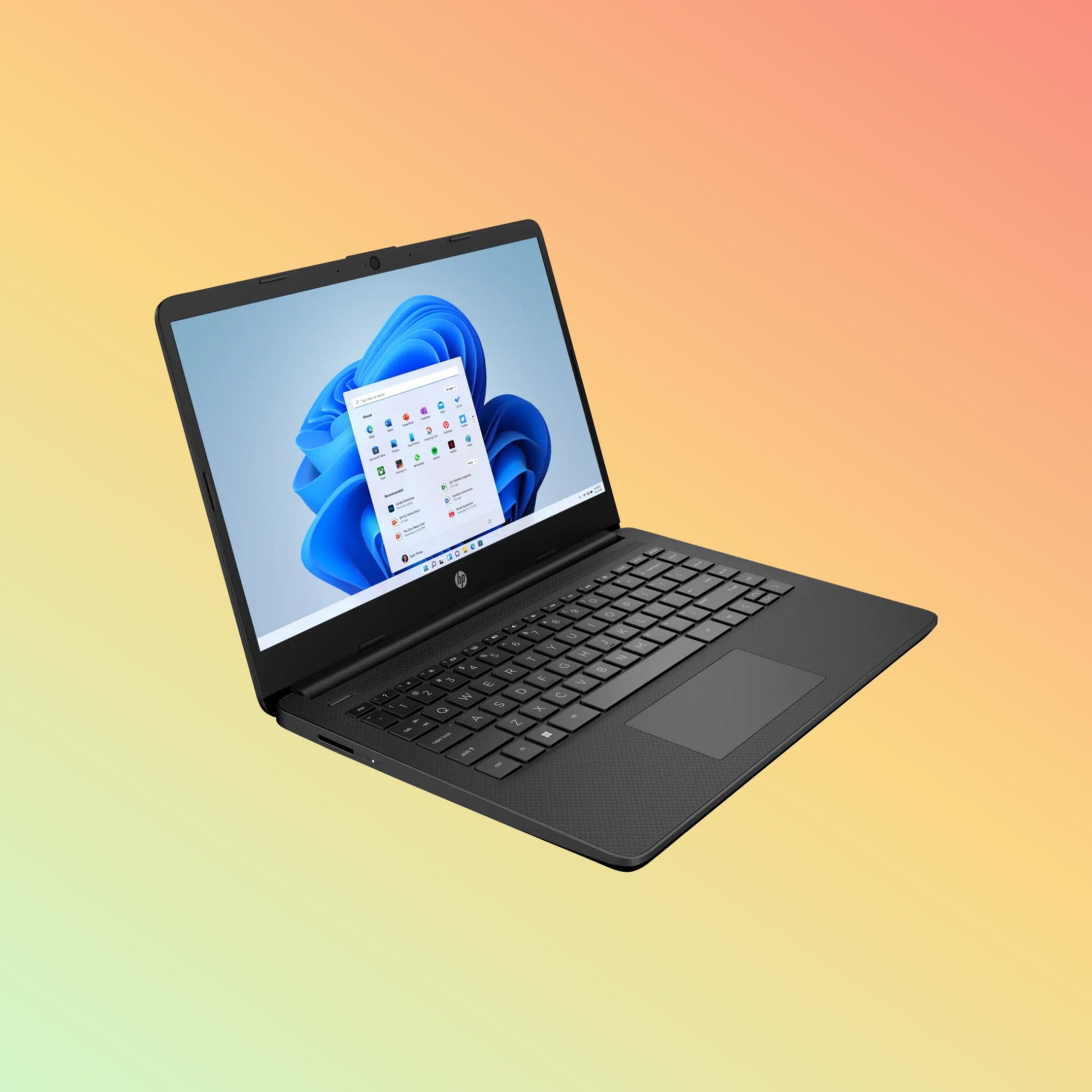 كمبيوتر محمول HP 15S-FQ5020NIA - معالج i7-1255U من الجيل الثاني عشر، وذاكرة وصول عشوائي (RAM) سعة 8 جيجابايت، وقرص SSD سعة 512 جيجابايت، وشاشة عالية الدقة مقاس 15.6 بوصة