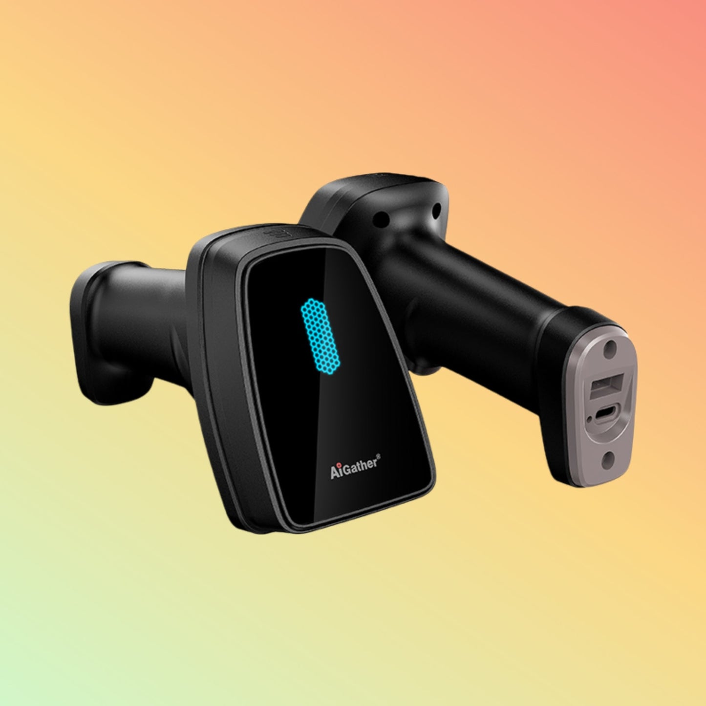 ماسح باركود ثنائي الأبعاد بتقنية بلوتوث AiGather A-9519BTN