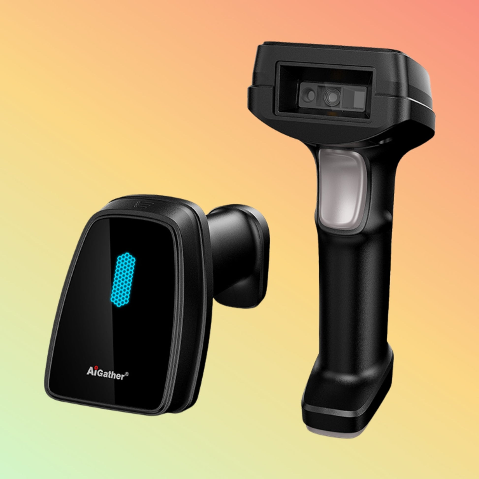 ماسح باركود ثنائي الأبعاد بتقنية بلوتوث AiGather A-9519BTN