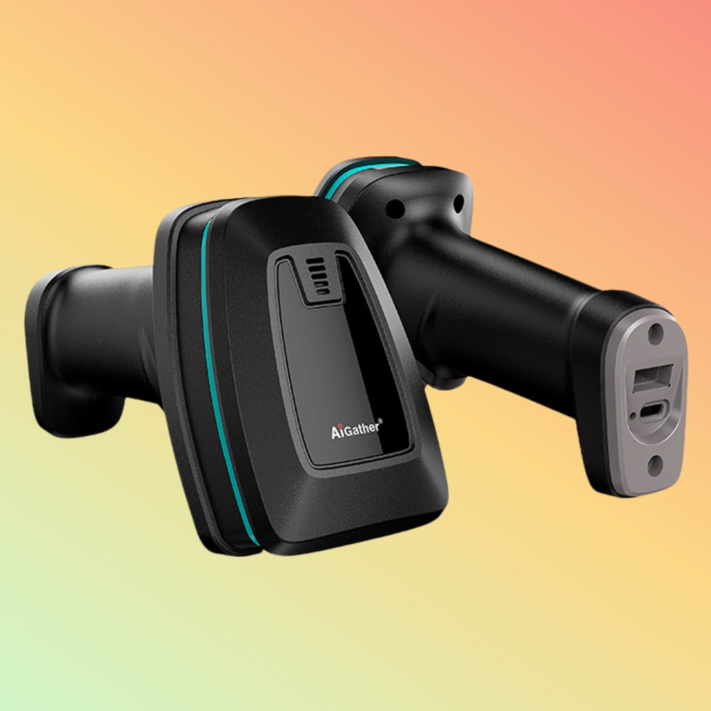 ماسح باركود ثنائي الأبعاد بتقنية بلوتوث AiGather A-9522BTSR