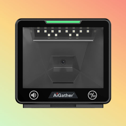 ماسح الباركود السلكي ثنائي الأبعاد AiGather A-90 المكتبي
