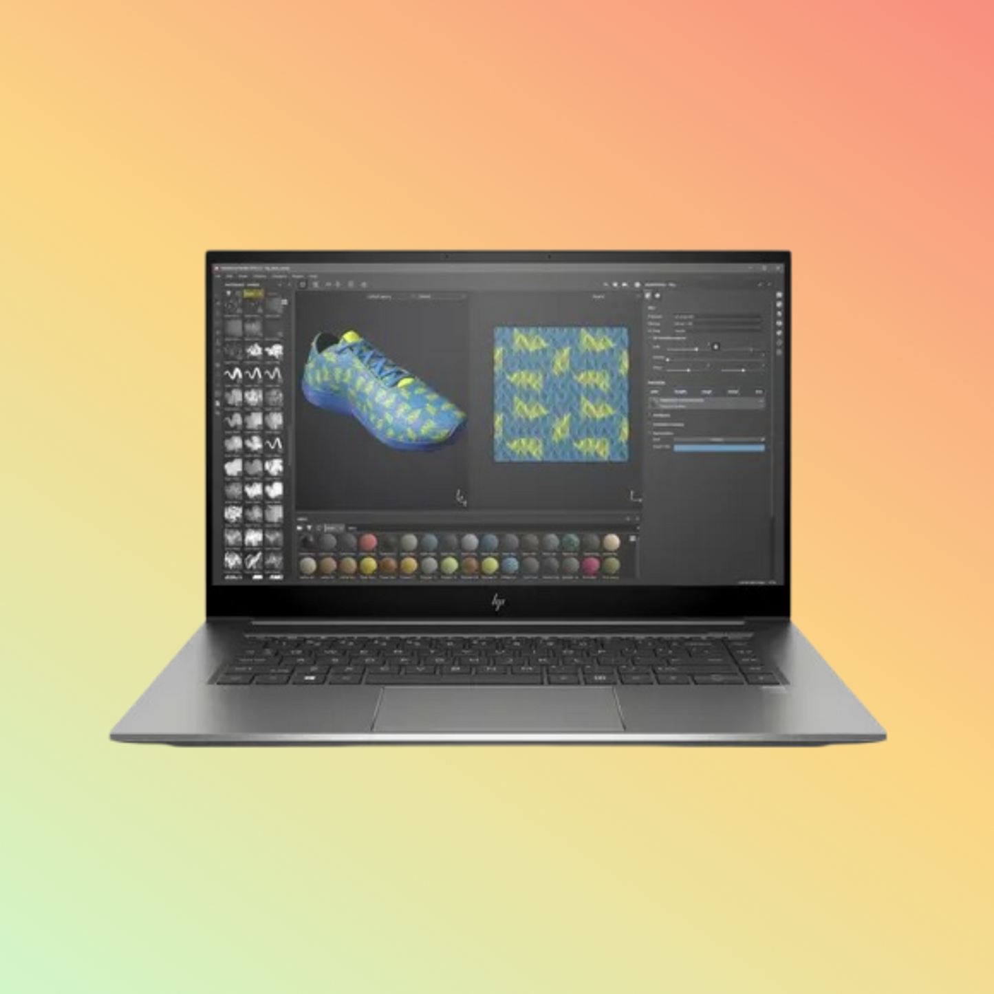 كمبيوتر محمول HP ZBOOK STUDIO G7 المحمول - معالج i7-10850H من الجيل العاشر، وذاكرة وصول عشوائي (RAM) سعة 32 جيجابايت، ومحرك أقراص صلبة SSD سعة 512 جيجابايت، وبطاقة رسومات NVIDIA Quadro T2000 سعة 4 جيجابايت، وشاشة 15.6 بوصة عالية الدقة بالكامل