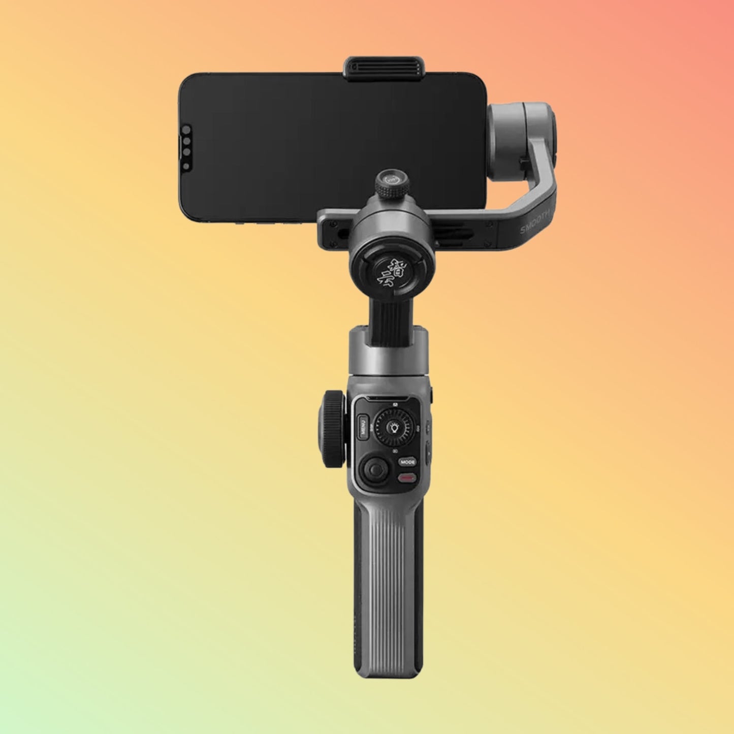 Zhiyun Smooth 5S Combo Smartphone Gimbal - 3 Axis, Bluetooth, 5.0 V Voltage, Gray