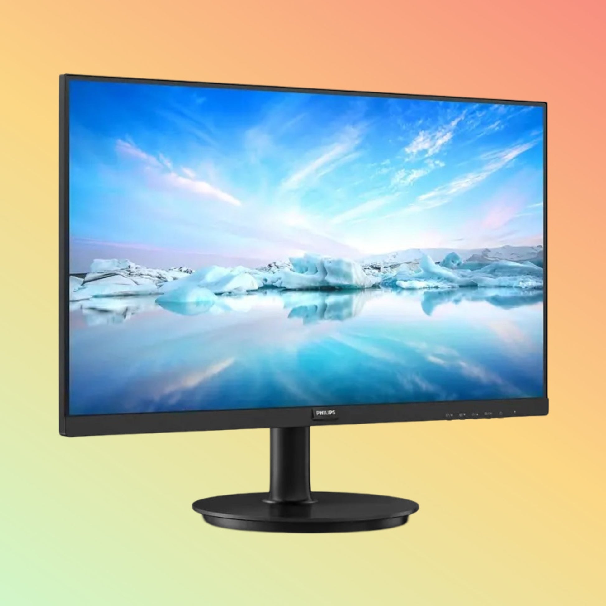 شاشة فيليبس 241V8W - 24 بوصة FHD (1920 × 1080)، IPS، HDMI، VGA، 250 شمعة، 75 هرتز