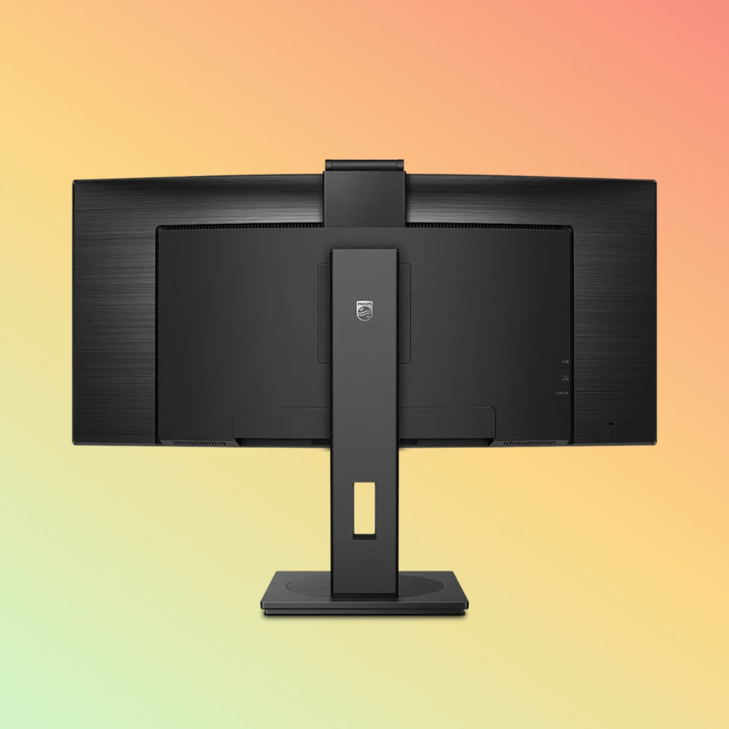 شاشة فيليبس المنحنية 346P1CRH - 34 بوصة UWQHD (3440 × 1440)، VA، HDMI، DP، USB-C، 500 شمعة، 100 هرتز