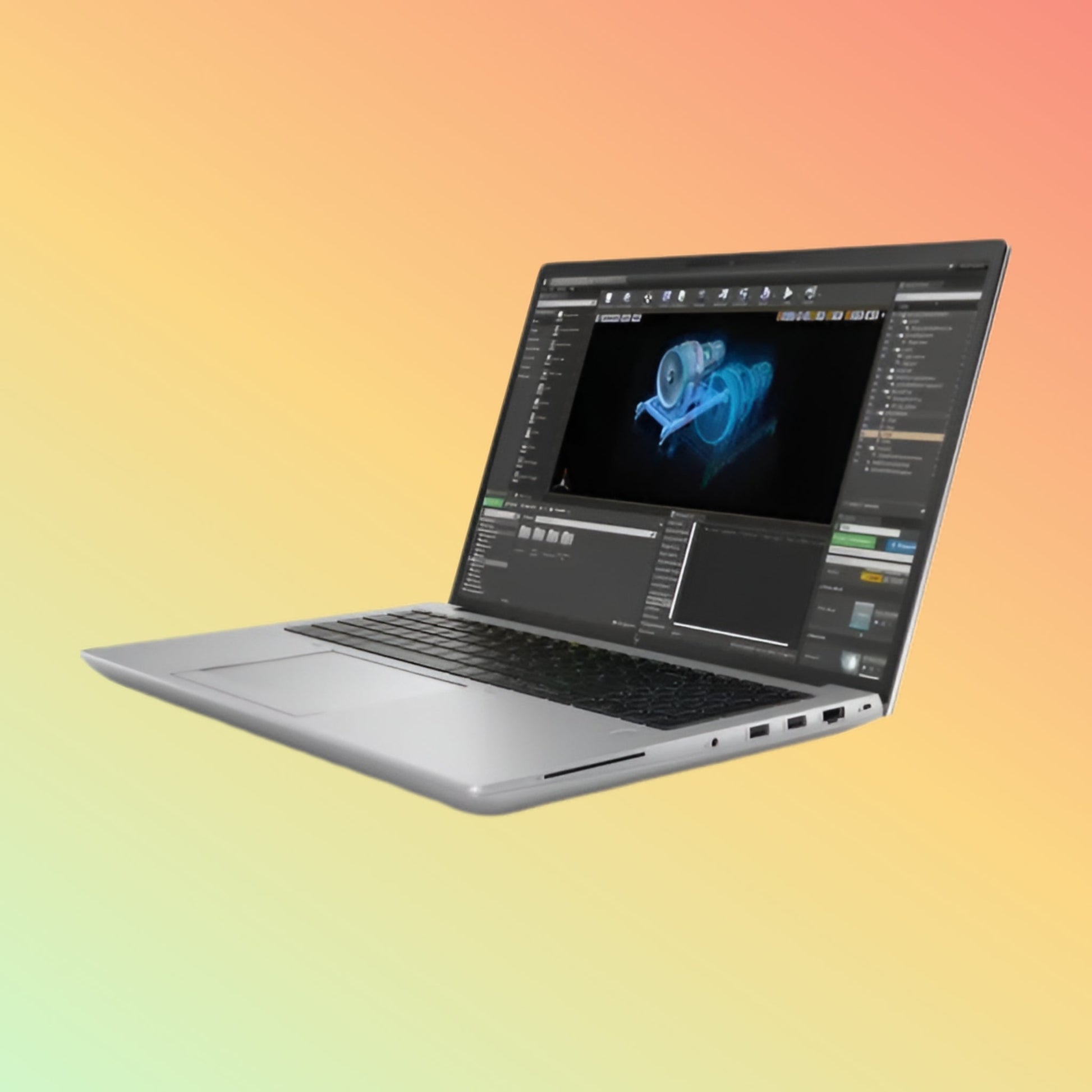 HP ZBOOK STUDIO G9 Mobile Workstation - 12th Gen i7-12800H, 16GB, 512GB SSD, NVIDIA GeForce RTX A2000 8GB, 16" WUXGA