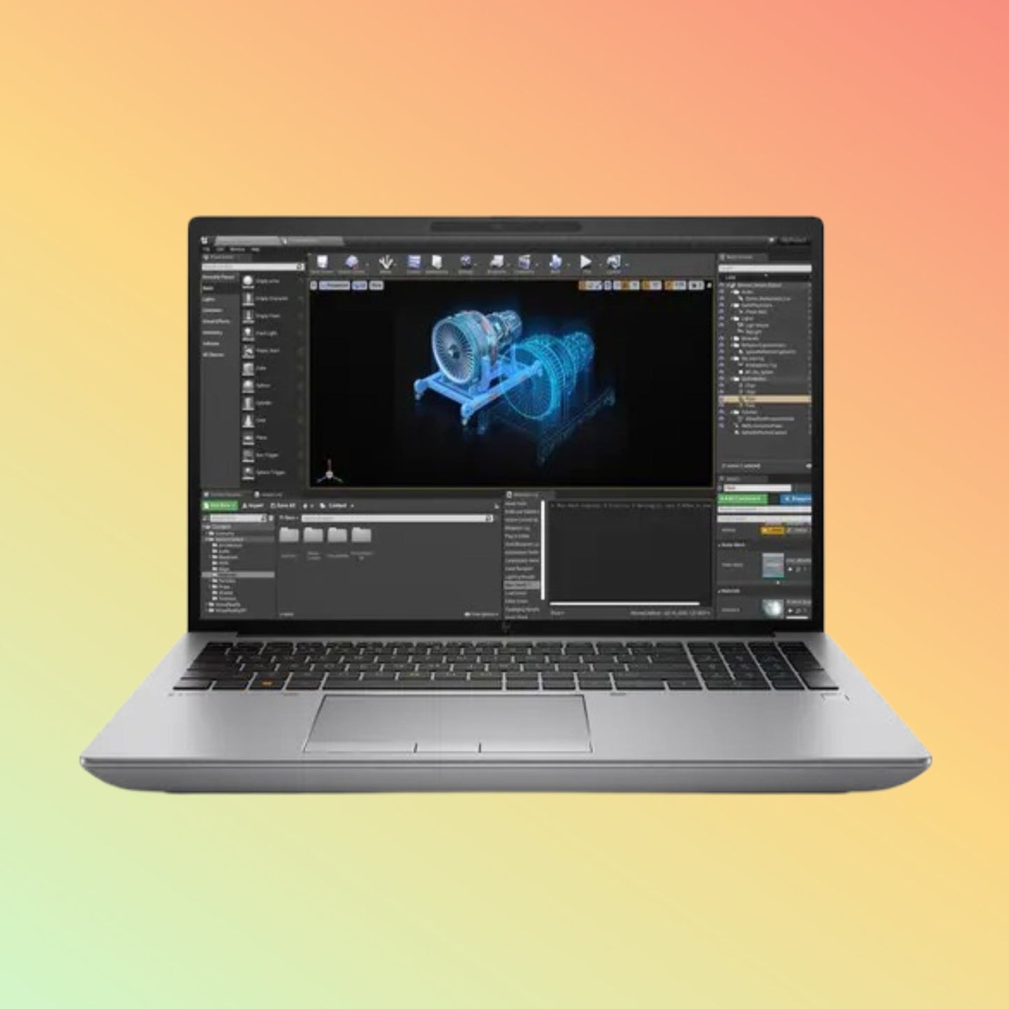 محطة عمل محمولة HP ZBOOK FURY 16 G10 - معالج i7-13850HX vPro من الجيل الثالث عشر، وذاكرة وصول عشوائي (RAM) سعة 32 جيجابايت، ومحرك أقراص صلبة سعة 1 تيرابايت، وبطاقة رسومات NVIDIA RTX 3500 سعة 12 جيجابايت، وشاشة 16 بوصة بدقة WUXGA