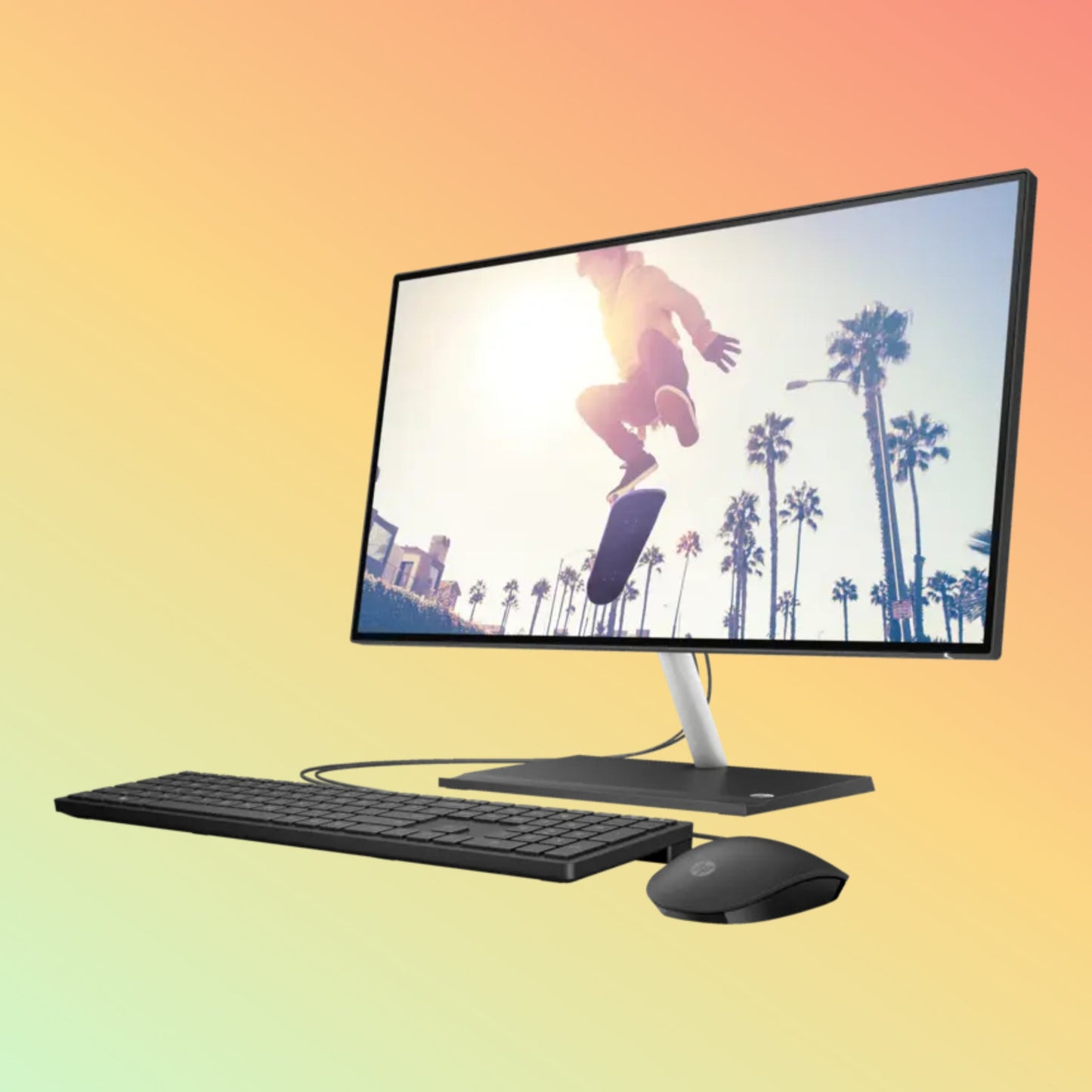 HP 24-CB1014NH ऑल इन वन - 12वीं जनरेशन i7- 1255U, 8GB, 512GB SSD, 23.8'' FHD