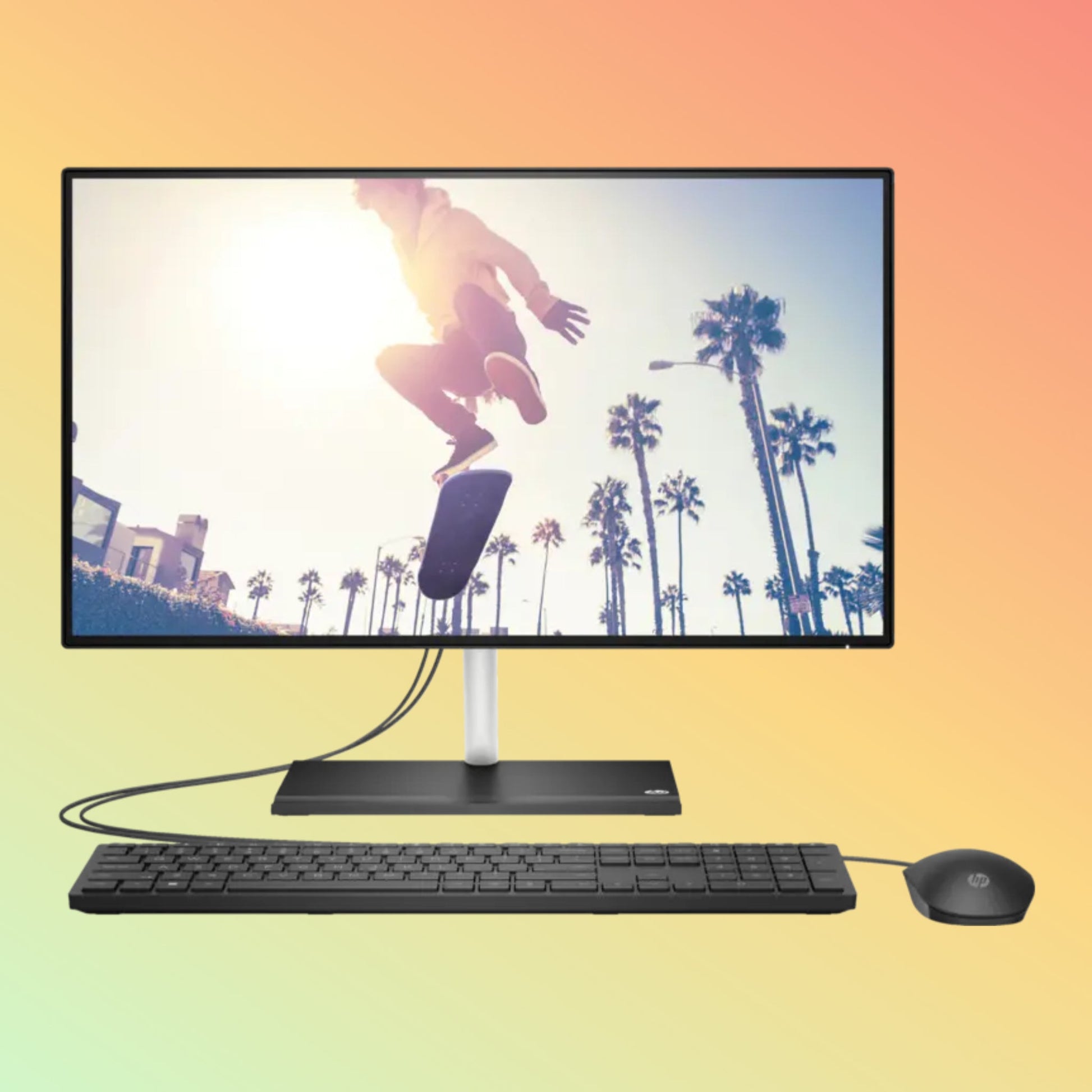 HP 24-CB1014NH ऑल इन वन - 12वीं जनरेशन i7- 1255U, 8GB, 512GB SSD, 23.8'' FHD
