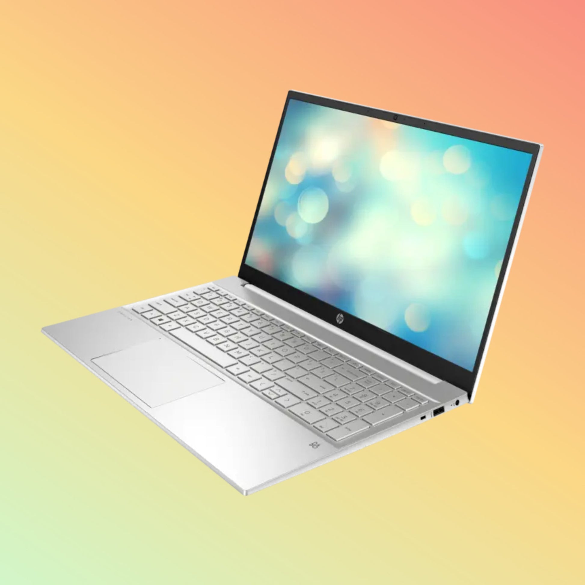 لابتوب HP PAVILION 15-EG2011NIA - معالج i7-1255U من الجيل الثاني عشر، وذاكرة وصول عشوائي (RAM) سعة 8 جيجابايت، ومحرك أقراص صلبة SSD سعة 512 جيجابايت، وبطاقة رسومات NVIDIA GeForce MX550 سعة 2 جيجابايت GDDR6، وشاشة 15.6 بوصة عالية الدقة بالكامل