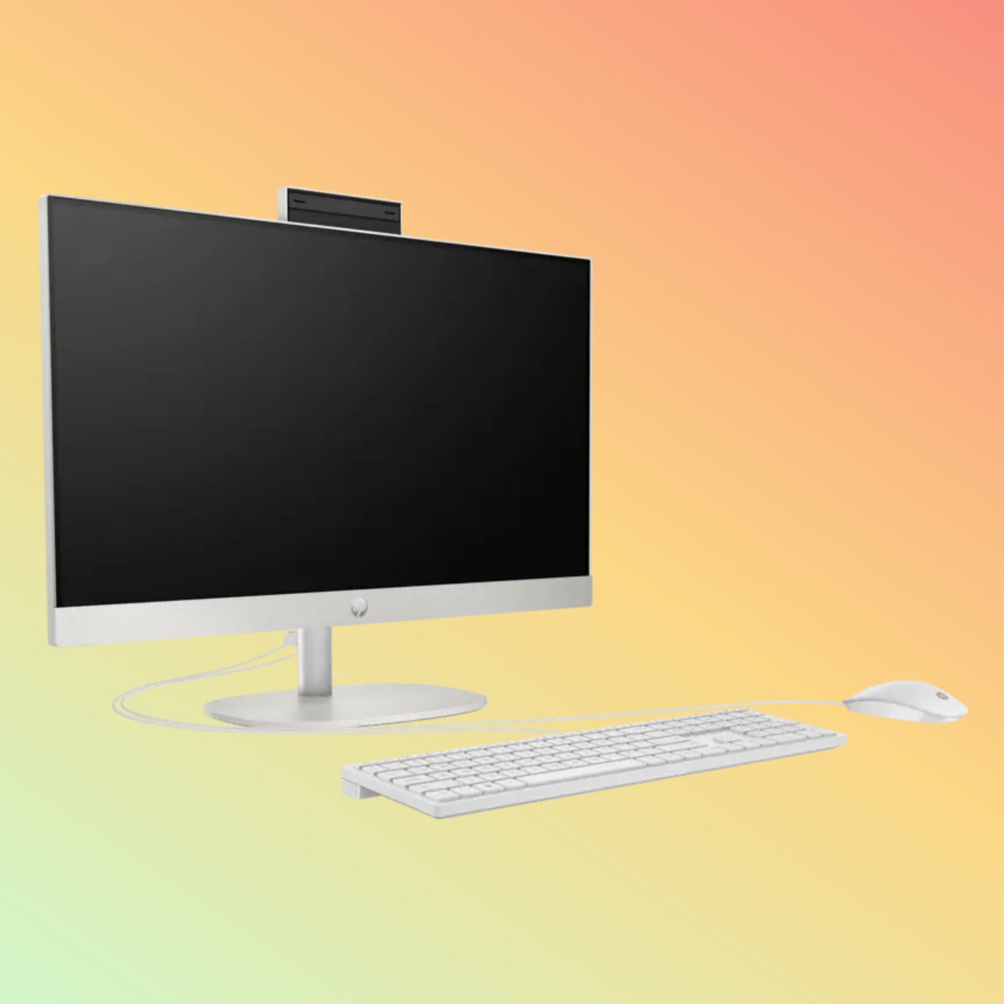 جهاز HP PAVILION 27-CA1055T الكل في واحد - معالج i7-12700T من الجيل الثاني عشر، سعة تخزين 16 جيجابايت، قرص صلب سعة 2 تيرابايت + قرص صلب سعة 512 جيجابايت، بطاقة رسومات Nvidia RTX 3050 سعة 4 جيجابايت، شاشة 27 بوصة عالية الدقة بالكامل
