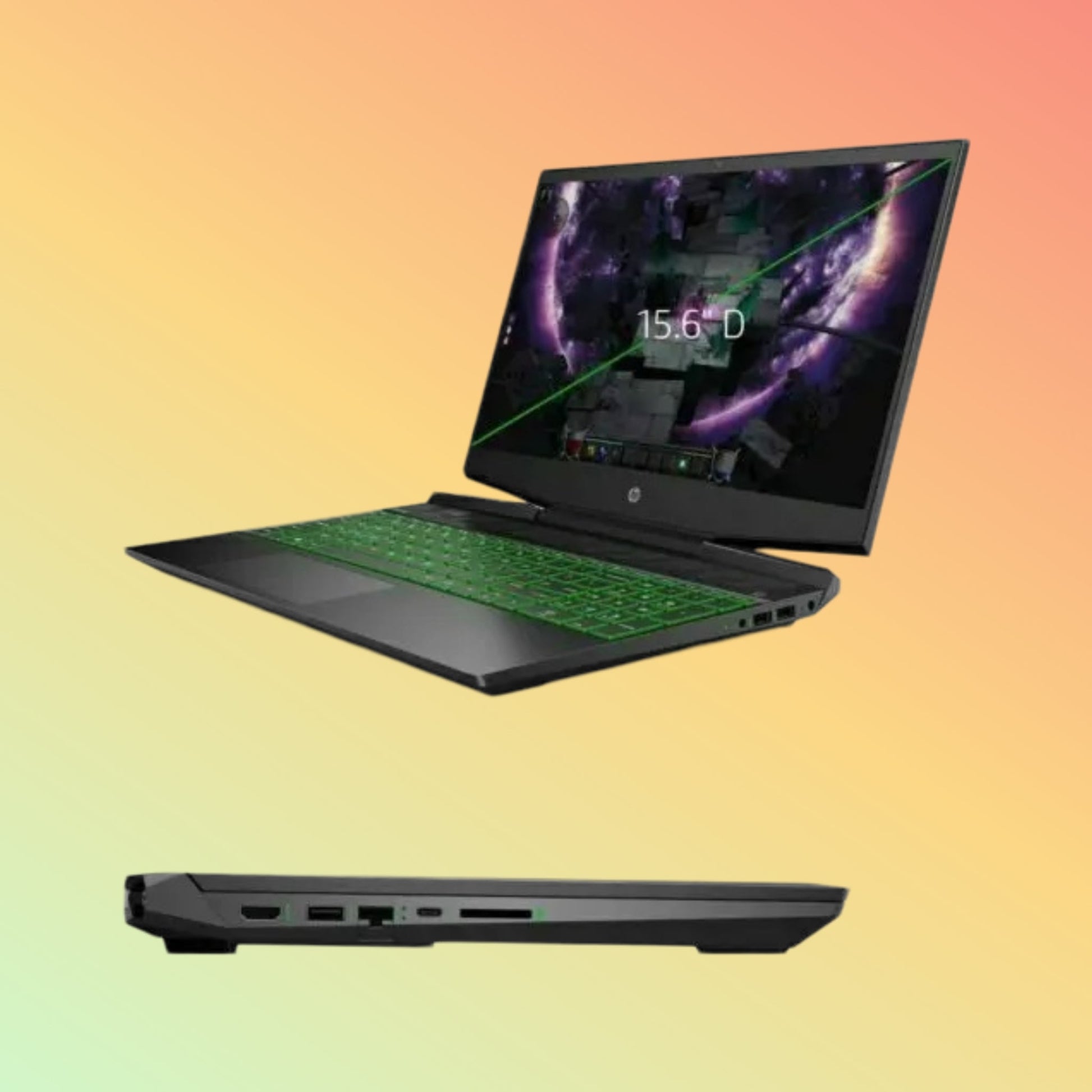 HP PAVILION 15-DK2027NIA Gaming Laptop - 11th Gen i7-11370H, 8GB, 1TB HDD + 256GB SSD, NVIDIA GeForce RTX 3050, 15.6" FHD