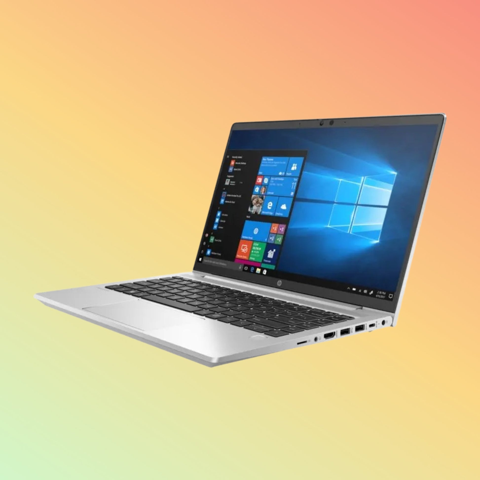 لابتوب HP PROBOOK 440 G8 - معالج i7-1165G7 من الجيل الحادي عشر، وذاكرة وصول عشوائي (RAM) سعة 8 جيجابايت، وقرص تخزين SSD سعة 512 جيجابايت، وشاشة FHD مقاس 14 بوصة، وبصمة الإصبع