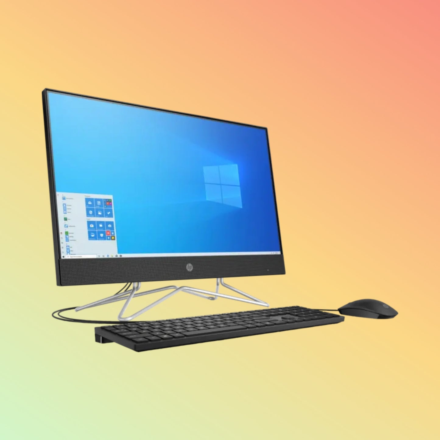HP 24-DF0238NH ऑल इन वन - 10वीं पीढ़ी i5-10400T, 8GB, 1TB HDD, 23.8" FHD
