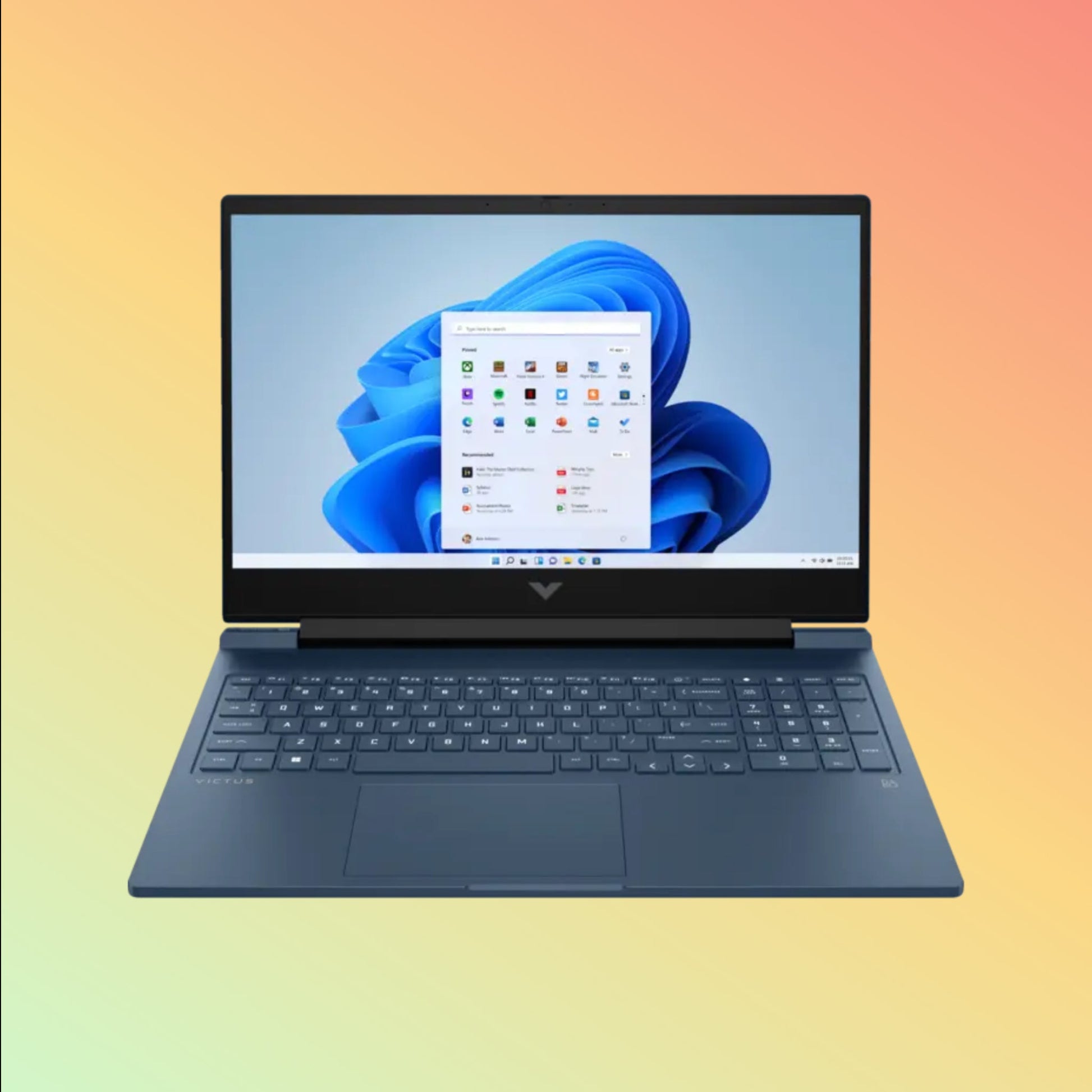 HP VICTUS 15-FA1163DX Gaming Laptop - 12th Gen i7-12650H, 16GB, 512GB SSD, NVIDIA GeForce RTX 4050 6GB, 15.6" FHD