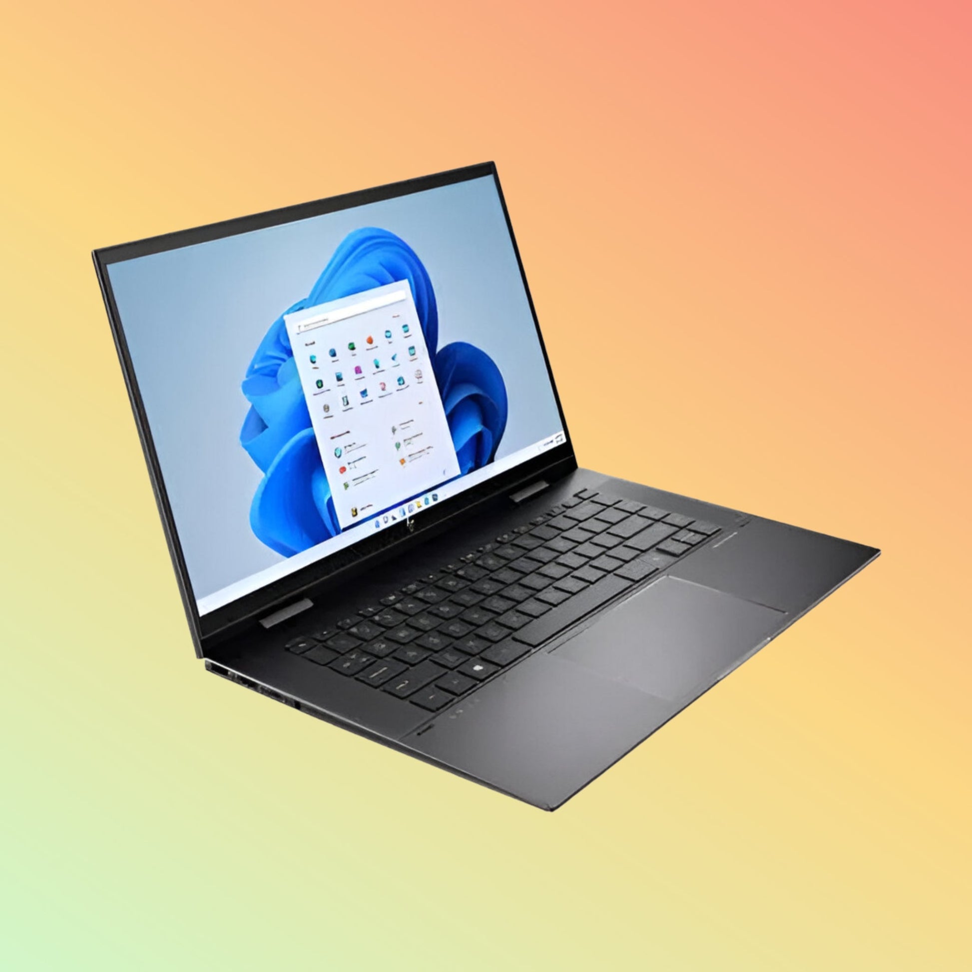 HP ENVY 15-EE1010NR लैपटॉप - AMD Ryzen 5-5500U, 8GB, 512GB SSD, 15.6" FHD टच X360