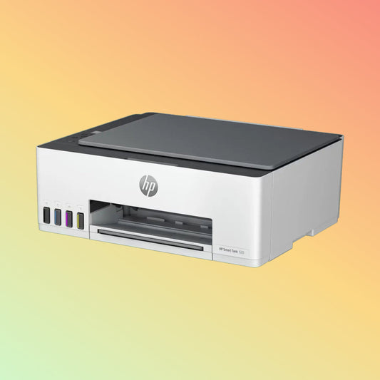 HP SMART TANK 520 Printer - A4, Print Copy Scan, 12 ppm, 1200 x 1200 rendered dpi Resolution, 3,000 Pages Duty Cycle, Black and Color