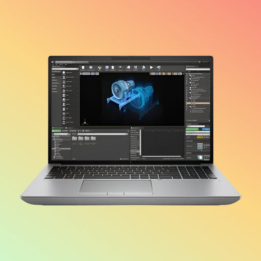 محطة عمل محمولة HP ZBOOK FURY 16 G10 - معالج i7-13850HX vPro من الجيل الثالث، سعة 16 جيجابايت، قرص SSD سعة 512 جيجابايت، بطاقة رسومات NVIDIA RTX 2000 سعة 8 جيجابايت، شاشة 16 بوصة WUXGA