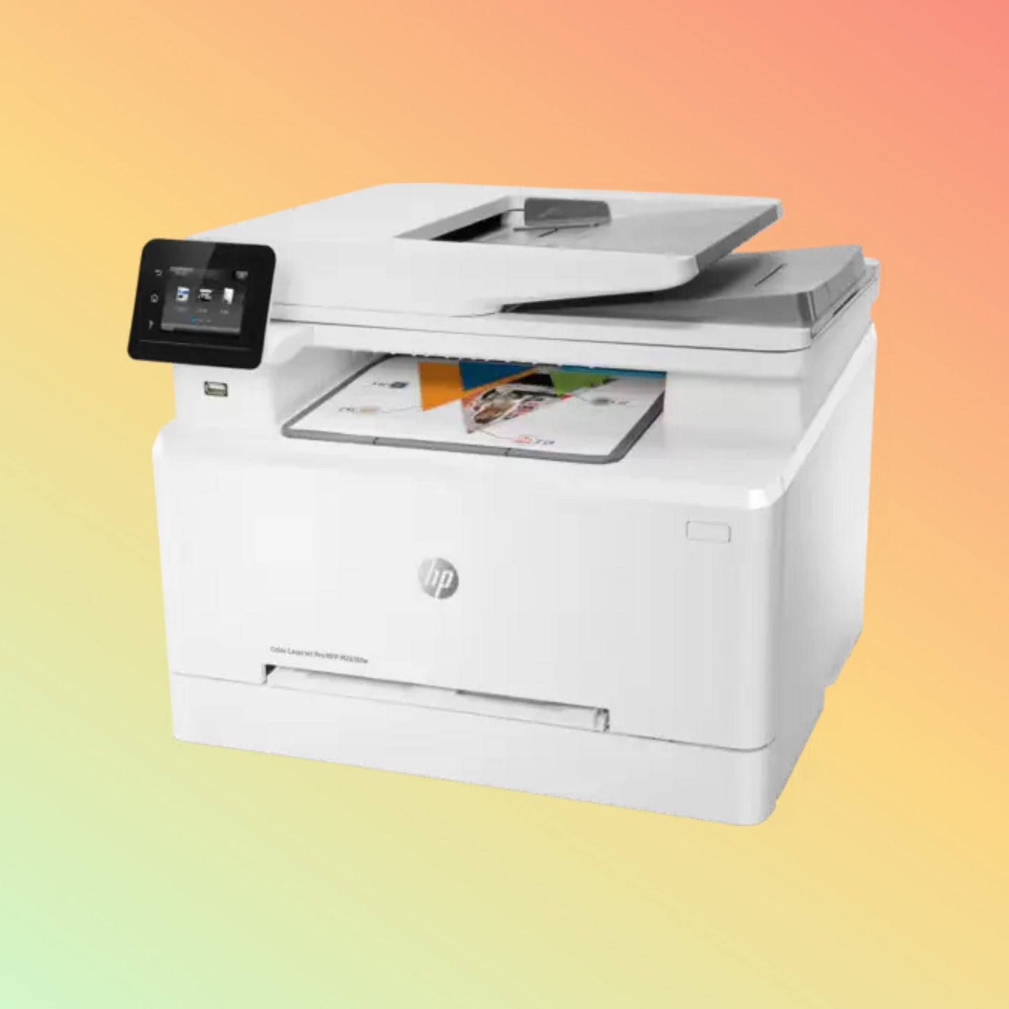 HP LaserJet Pro MFP M283FDW Printer - Wireless, A4, Print Copy Scan Fax, 22 ppm, 600 x 600 dpi Resolution, 40,000 Pages Duty Cycle, Black and Color